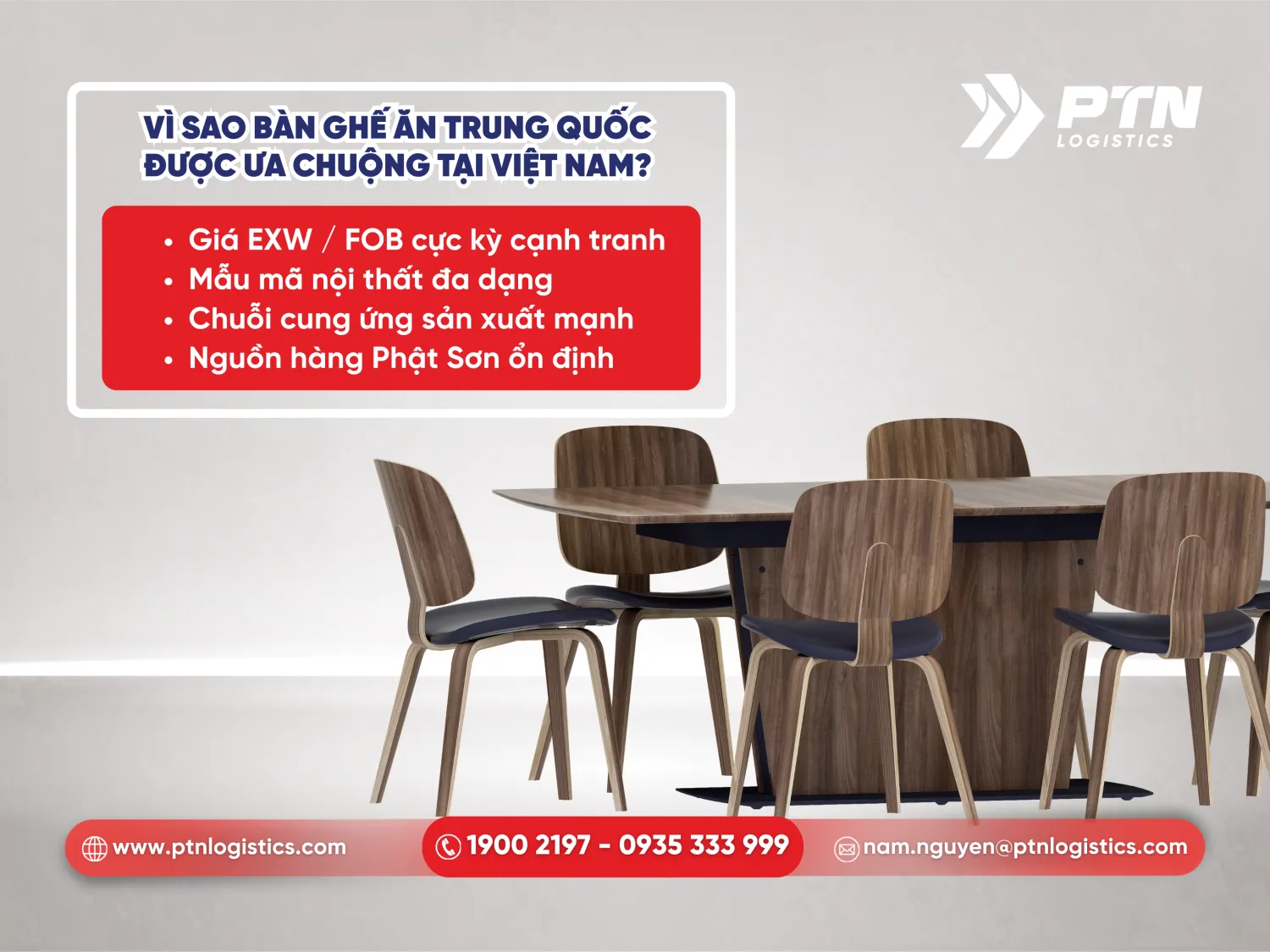 Vì sao bàn ghế ăn Trung Quốc được ưu chuộng tại thị trường Việt Nam