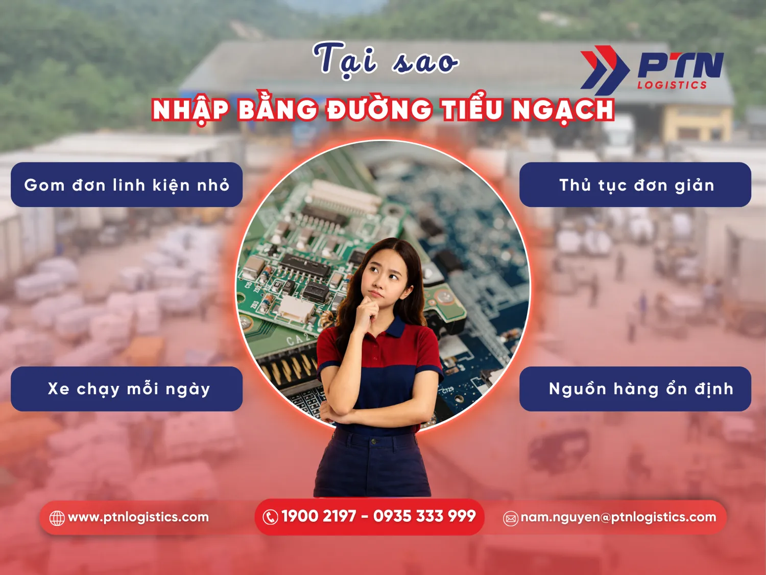 Vì sao thường nhập bảng mạch điên tử bằng đường tiểu ngạch