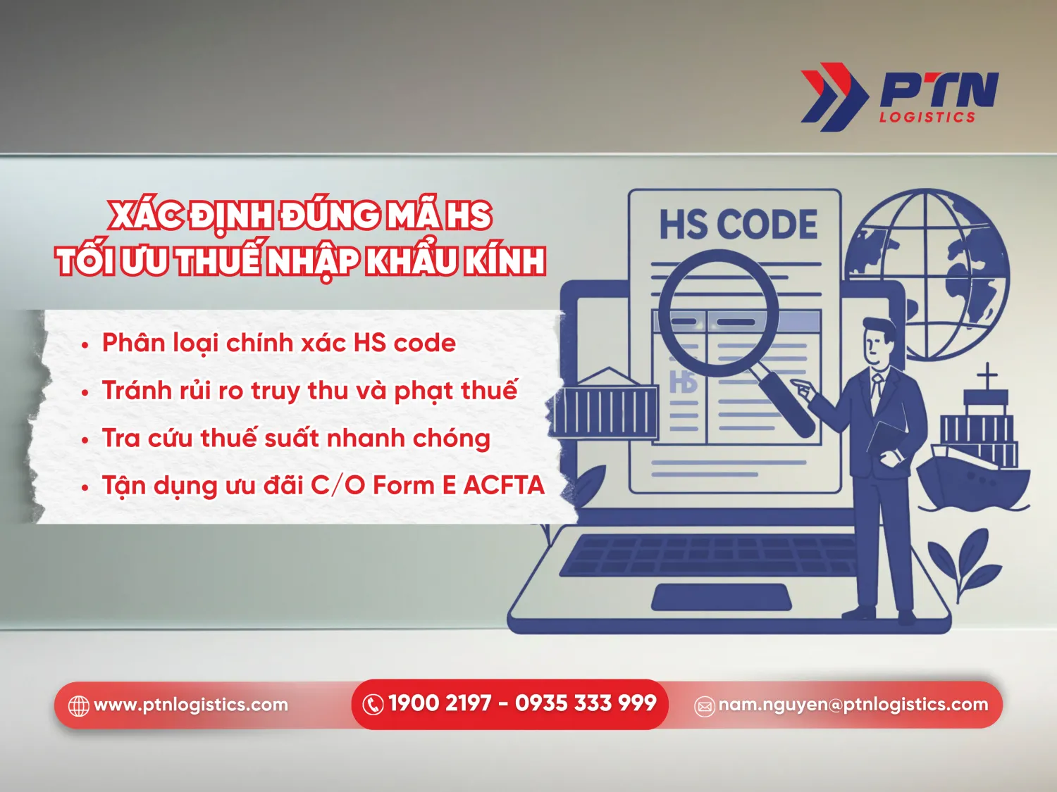 Xác định đúng mã HS Code tối ưu thuế nhập khẩu kính