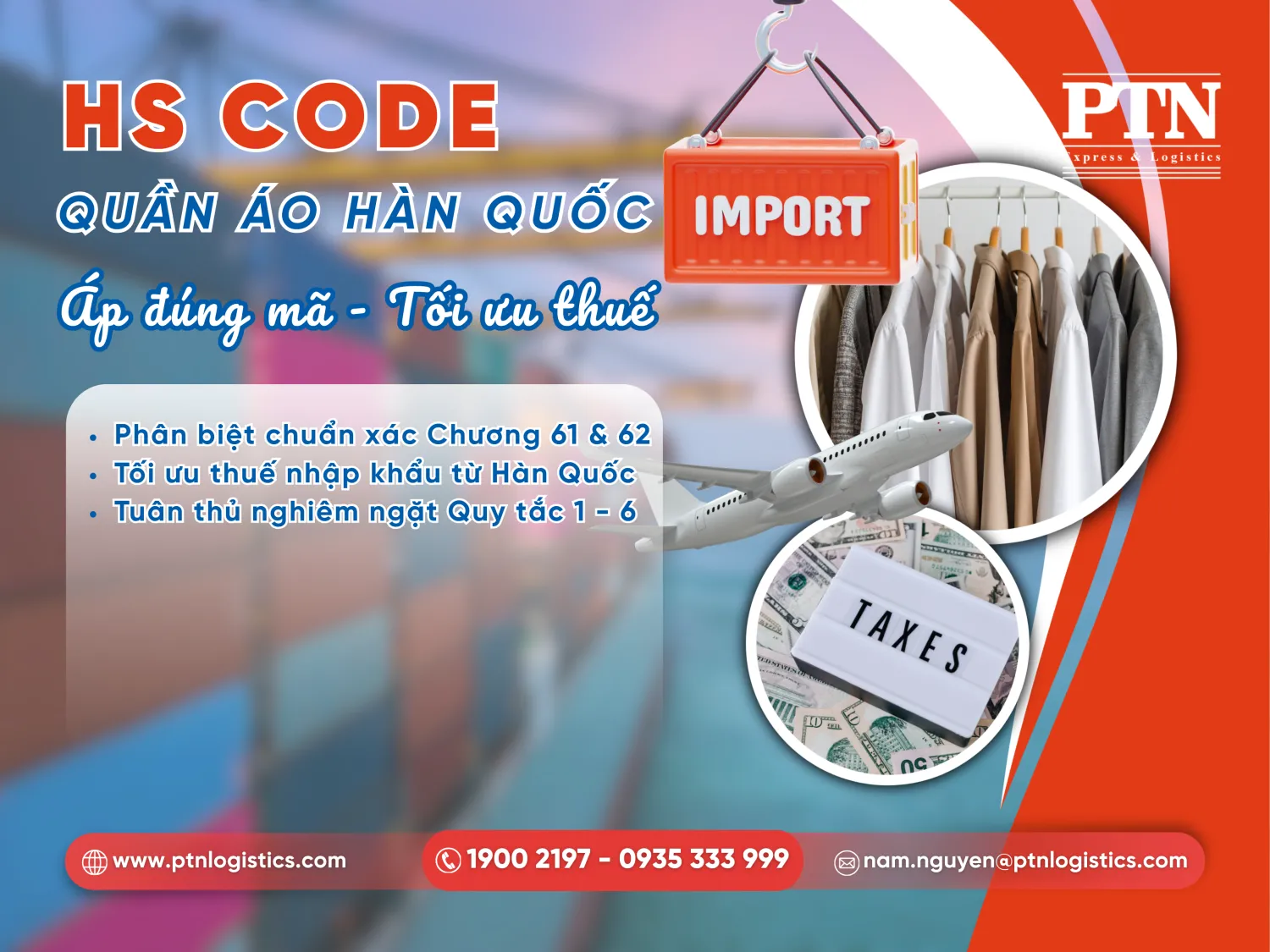 Xác nhận mã HS Code giúp xác định thuế nhập khẩu quần áo