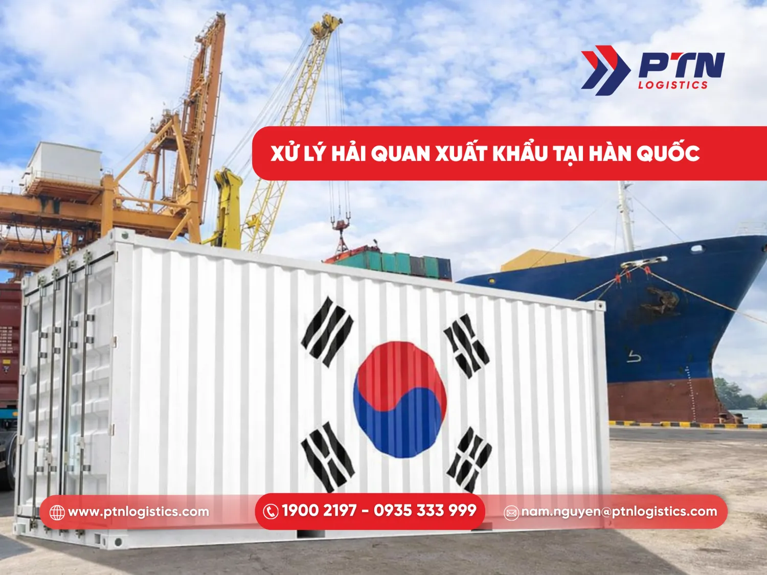 Xử lý hải quan xuất khẩu ở Hàn Quốc
