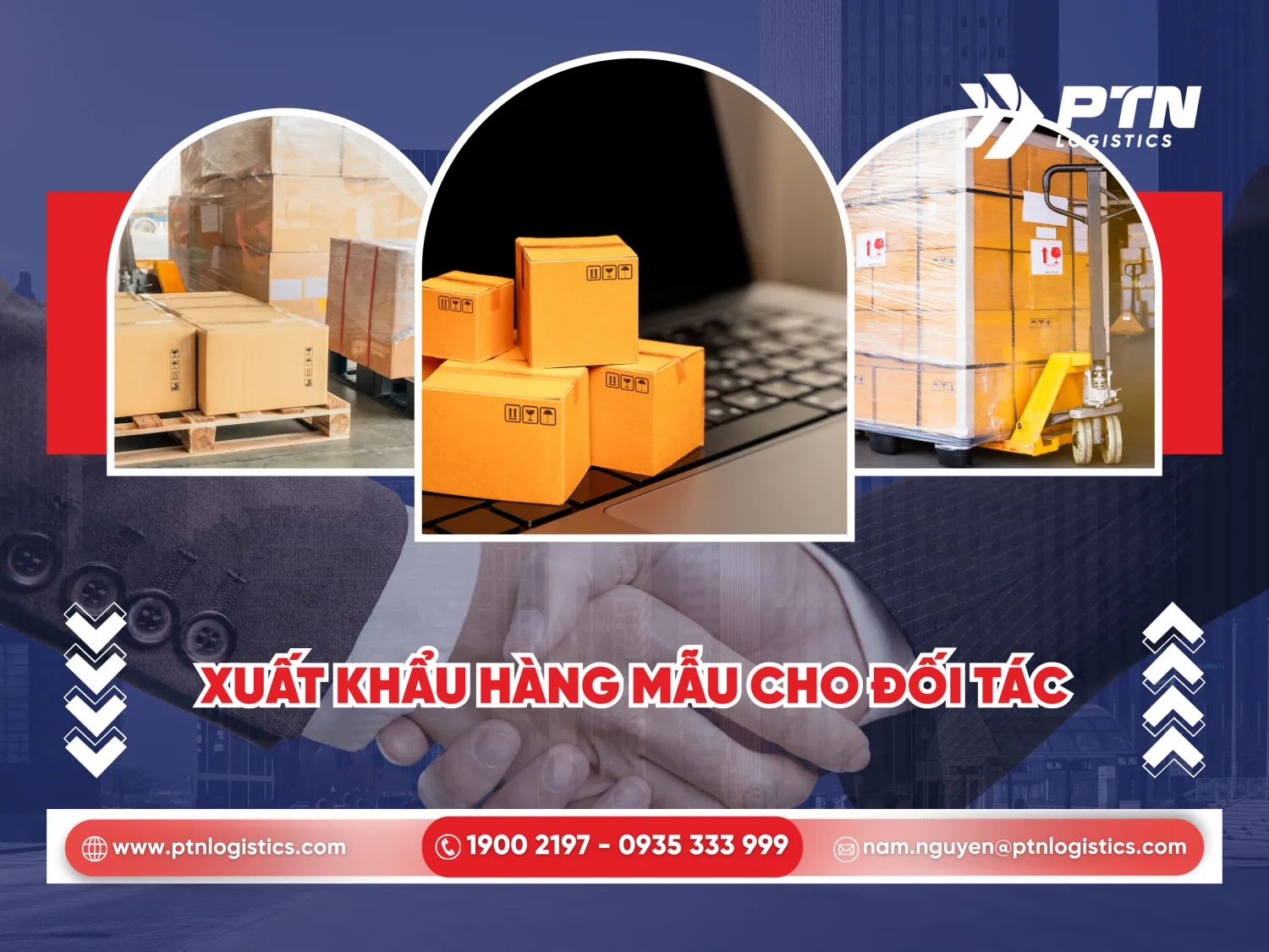 Xuất khẩu hàng mẫu cho đối tác nước ngoài