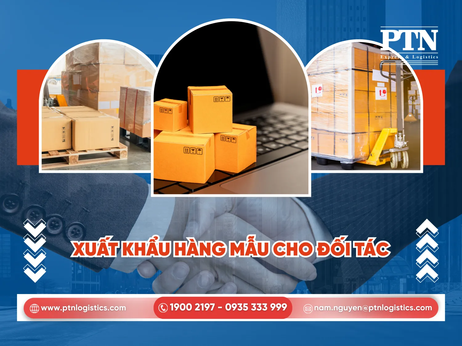 Xuất khẩu hàng mẫu cho đối tác