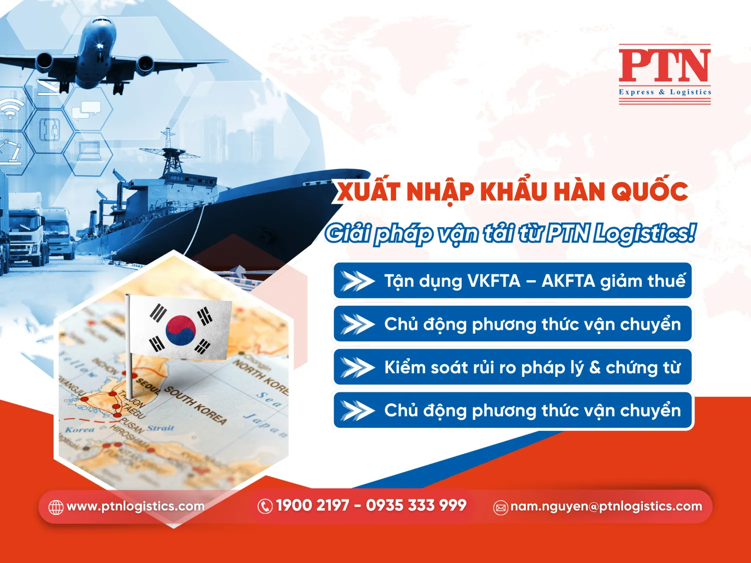 Xuất nhập khẩu Hàn Quốc