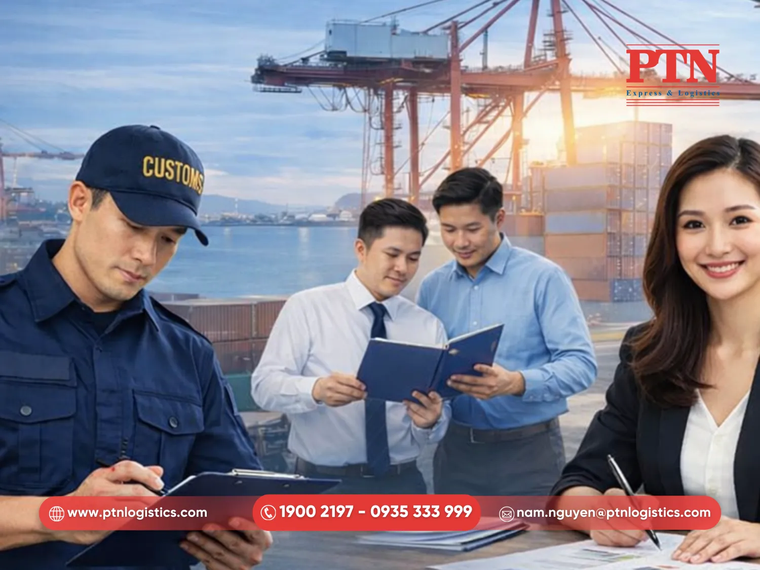 Bộ chứng từ khai báo hải quan nhập khẩu