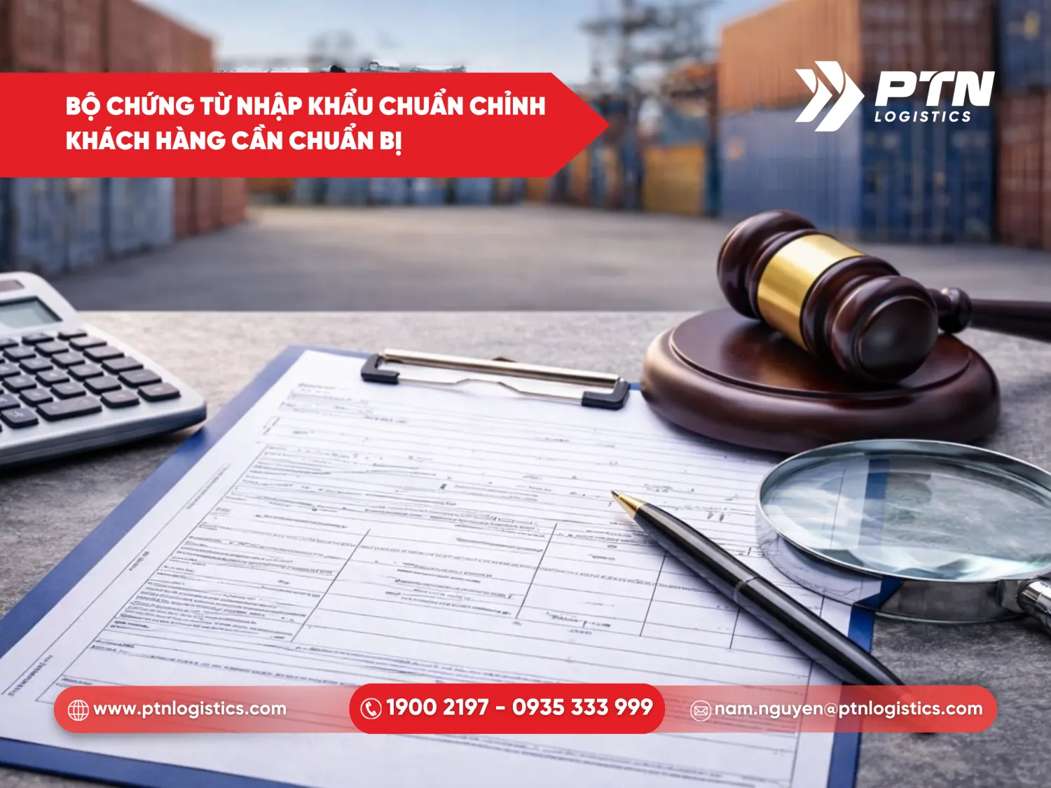 Bộ chứng từ nhập khẩu chuẩn chỉnh mà khách hàng cần chuẩn bị
