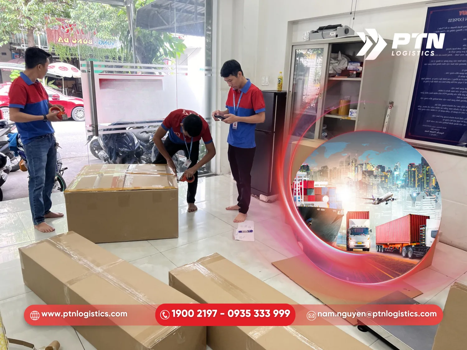 Bước chuẩn bị hàng hóa và đóng gói