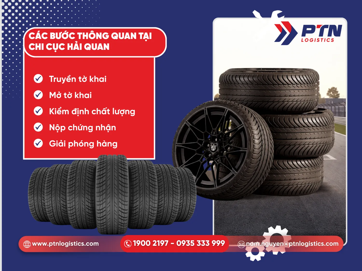 Các bước để thông quan tại chi cục hải quan