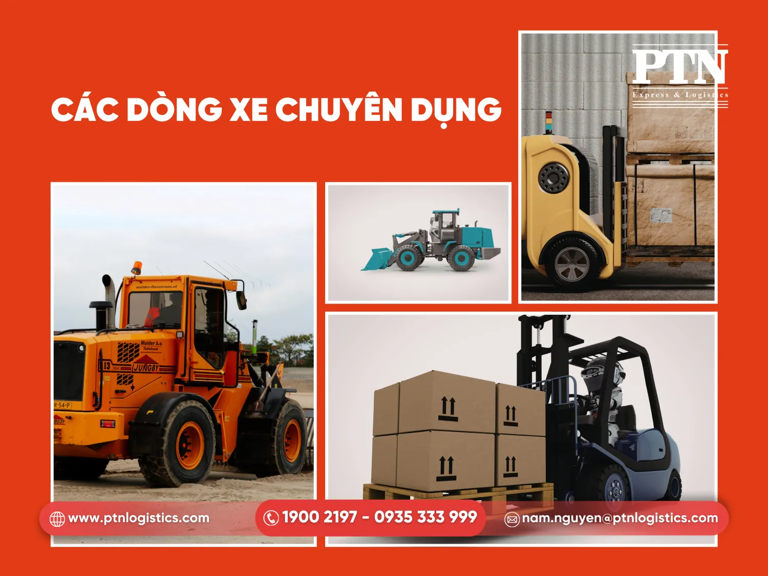 Các dòng xe chuyên dụng