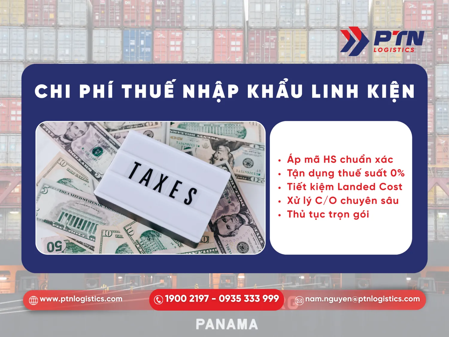 Các loại thuế phải nộp khi nhập khẩu linh kiện điện tử