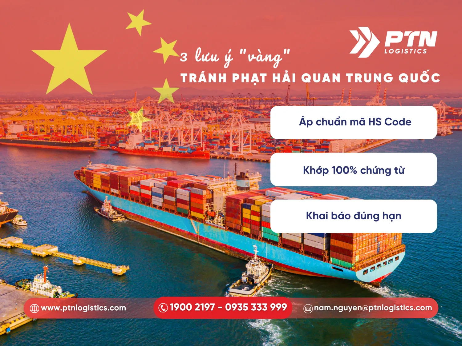 Các lưu ý khi làm tờ khai hảu quan Trung Quốc