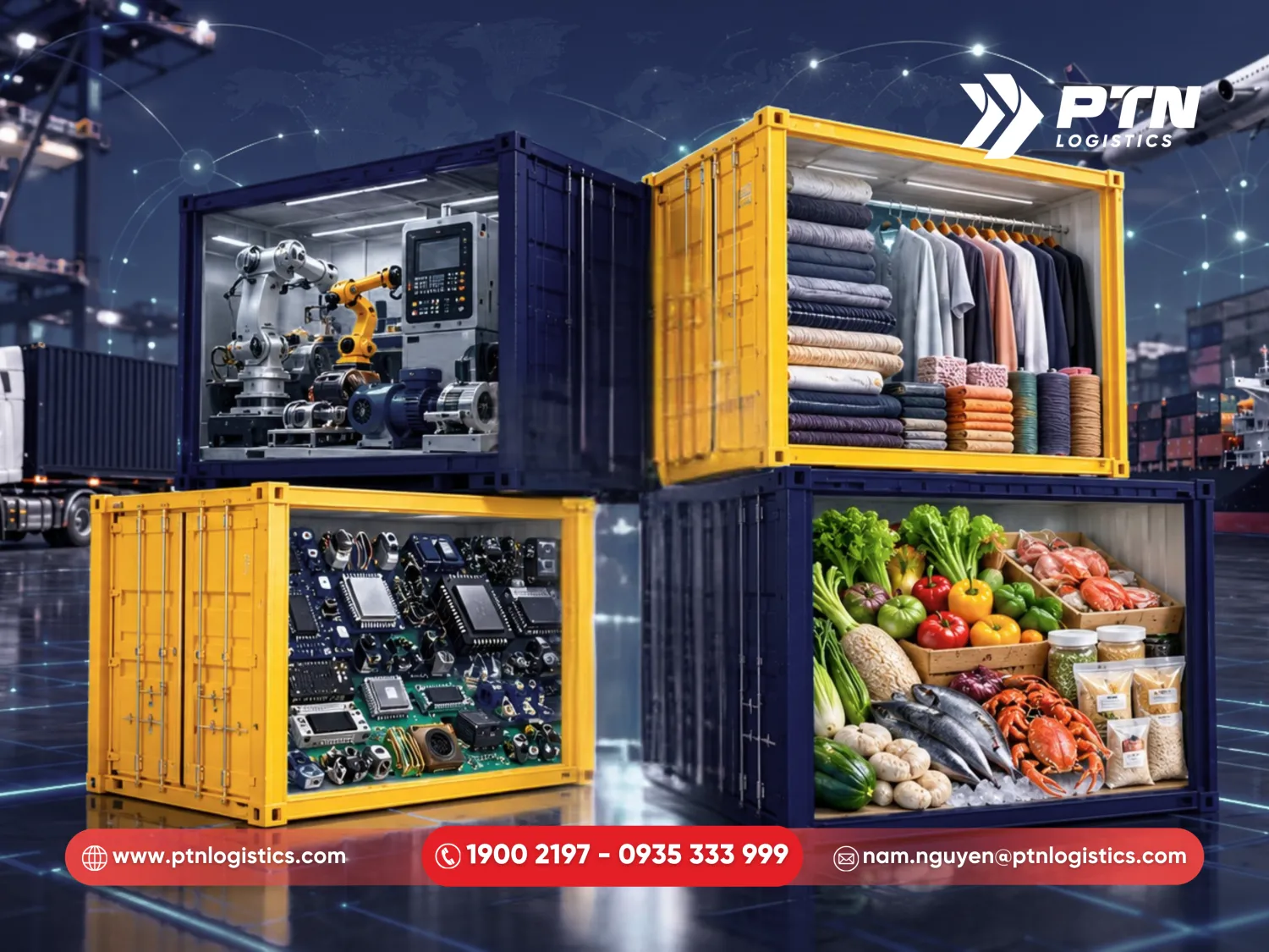 Các nhóm hàng xuất nhập khẩu chủ lực