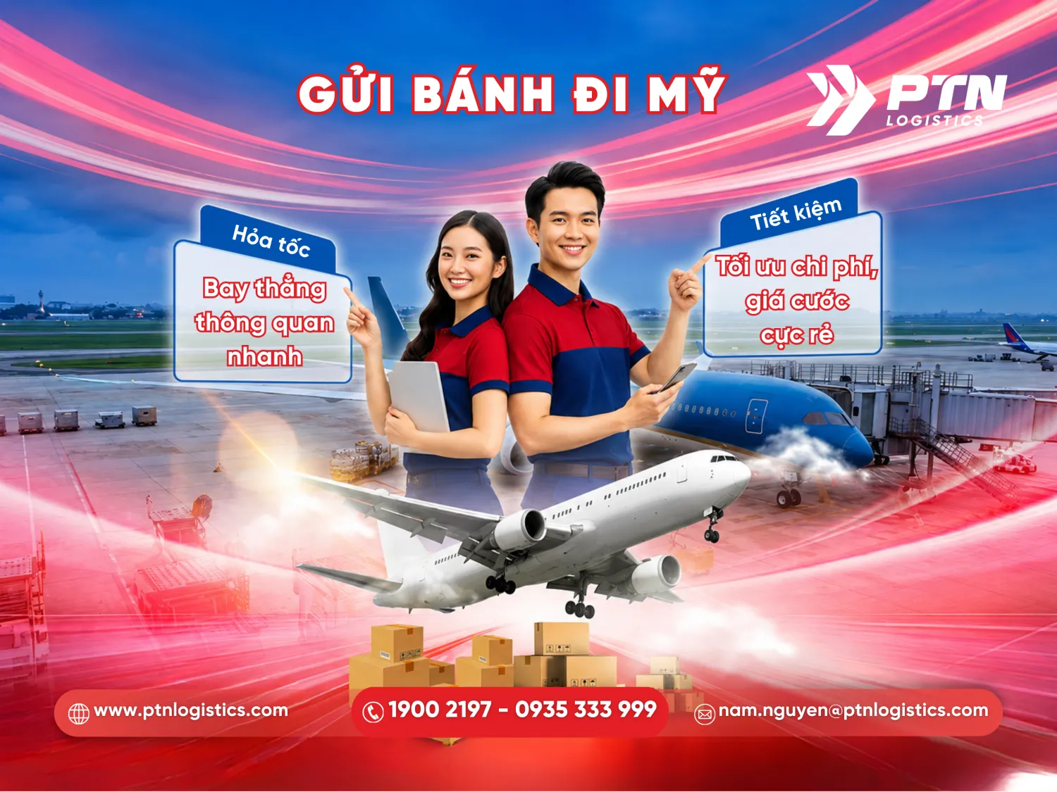 Các phương thức gửi bánh trung thu đi Mỹ phổ biến