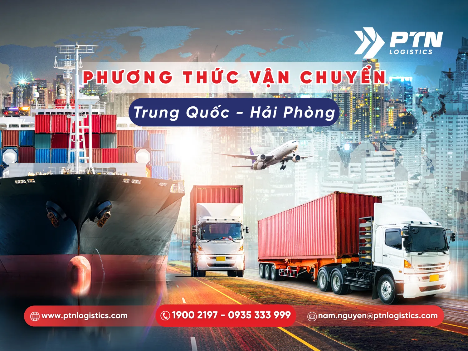 Các phương thức nhập hàng Trung Quốc tại Hải Phòng