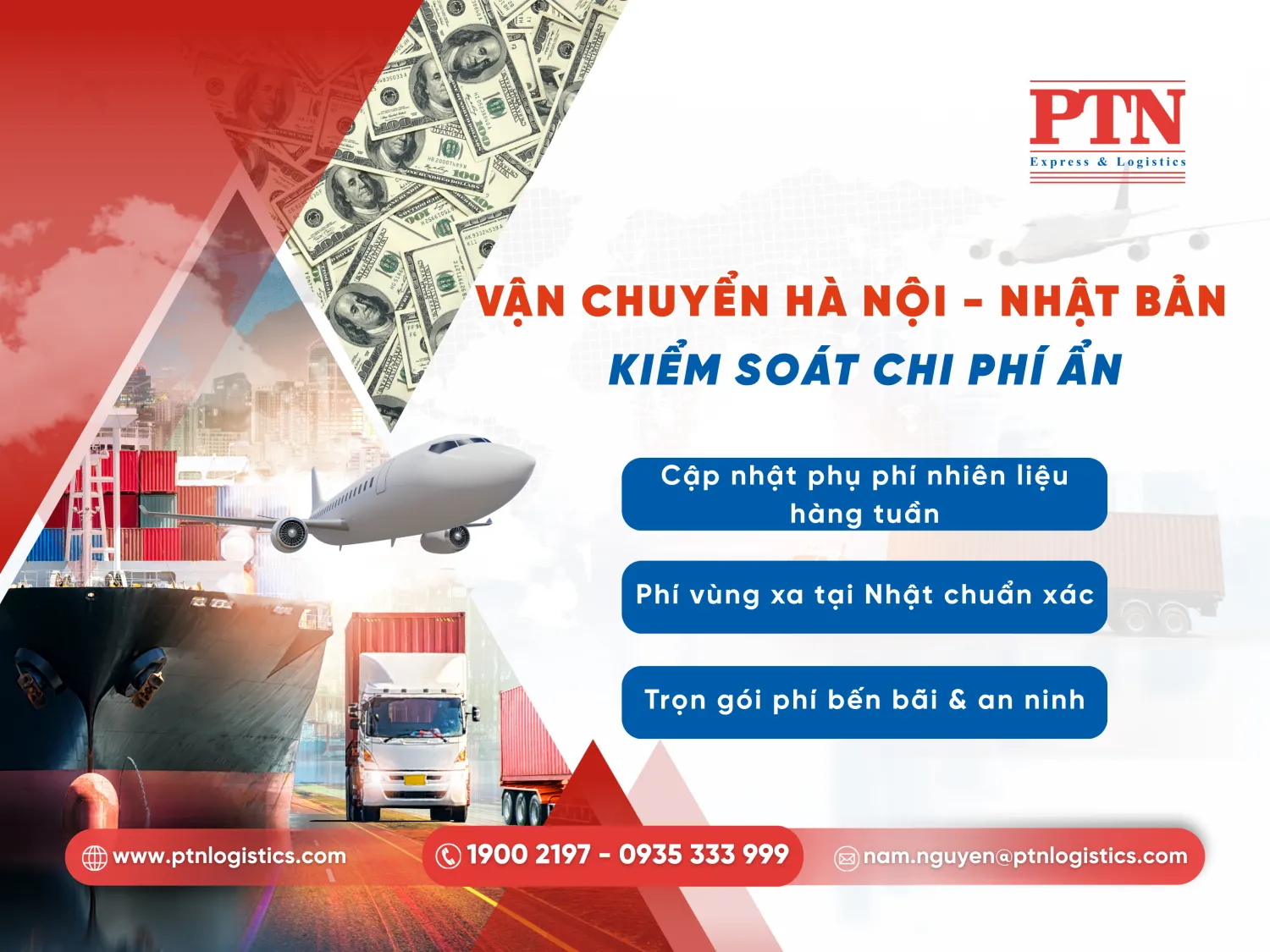 Các yếu tố ảnh hưởng đến chi phí vận chuyển