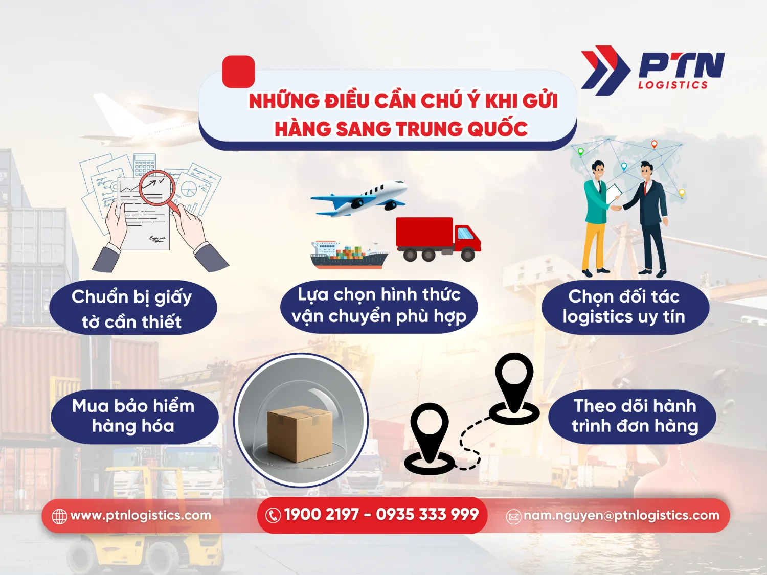 Cách gửi hàng từ Việt Nam sang Trung Quốc nhanh chóng