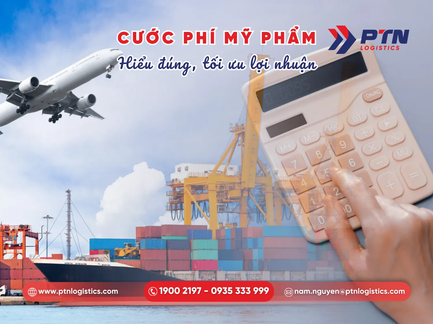 Cách tính phí chuyển phát nhanh mỹ phẩm