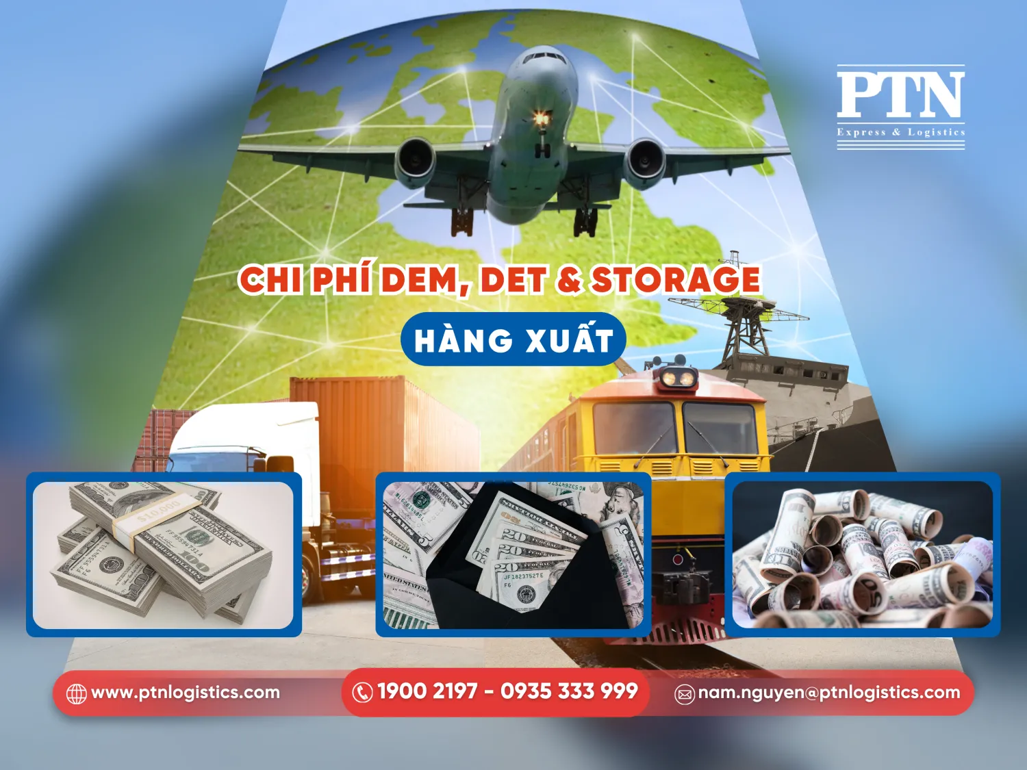 Cách tính phí đối với lô hàng xuất khẩu quốc tế