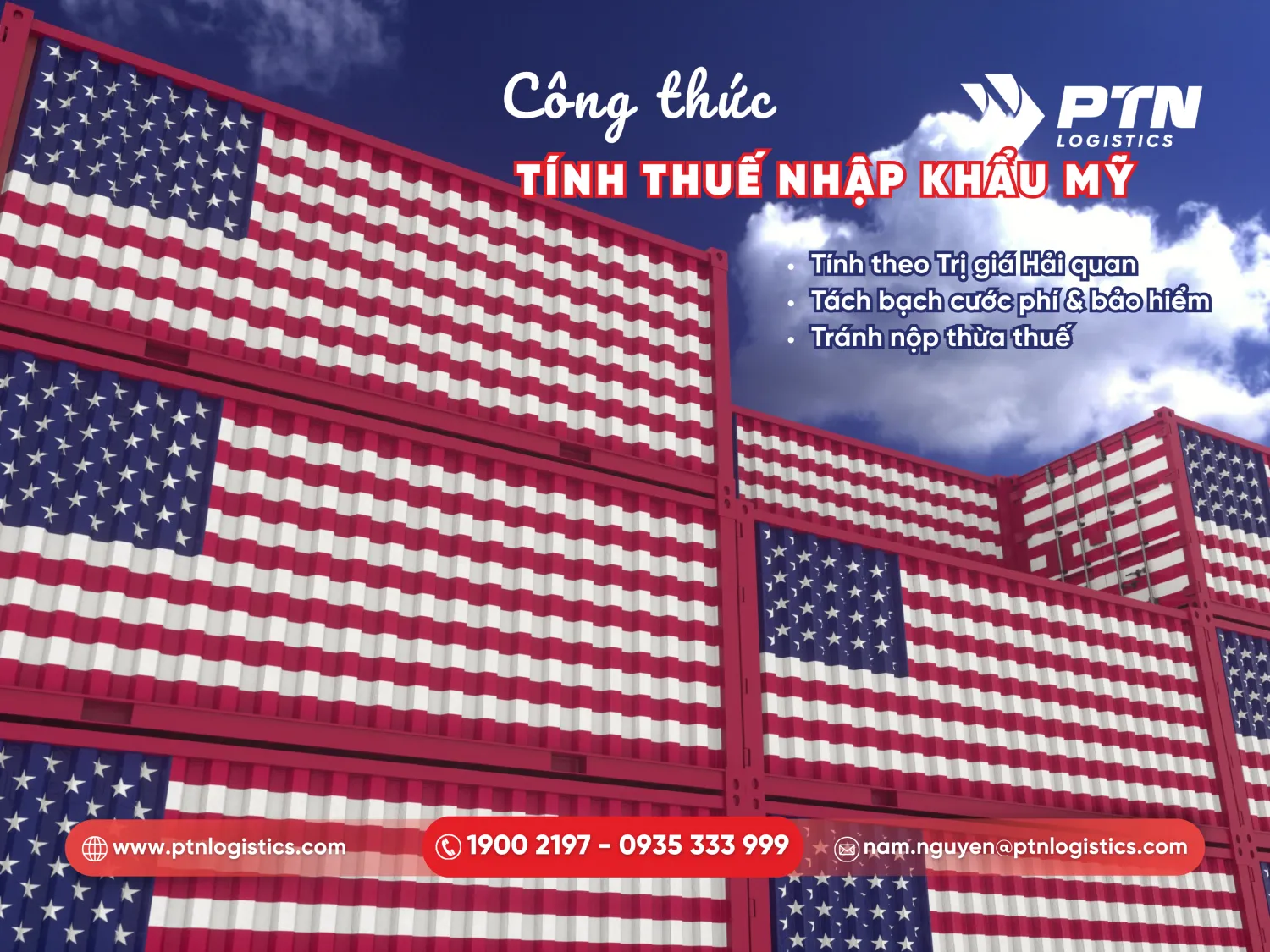 Cách tính thuế nhập khẩu Mỹ