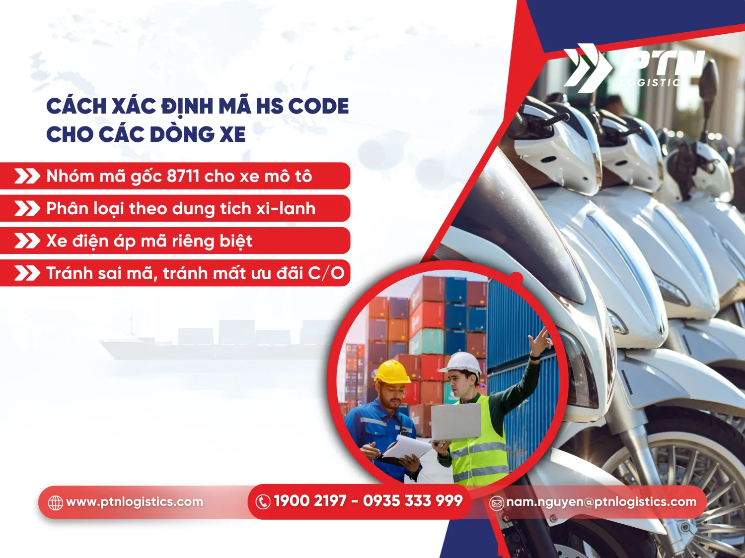 Cách xác định mã HS code cho các dòng xe