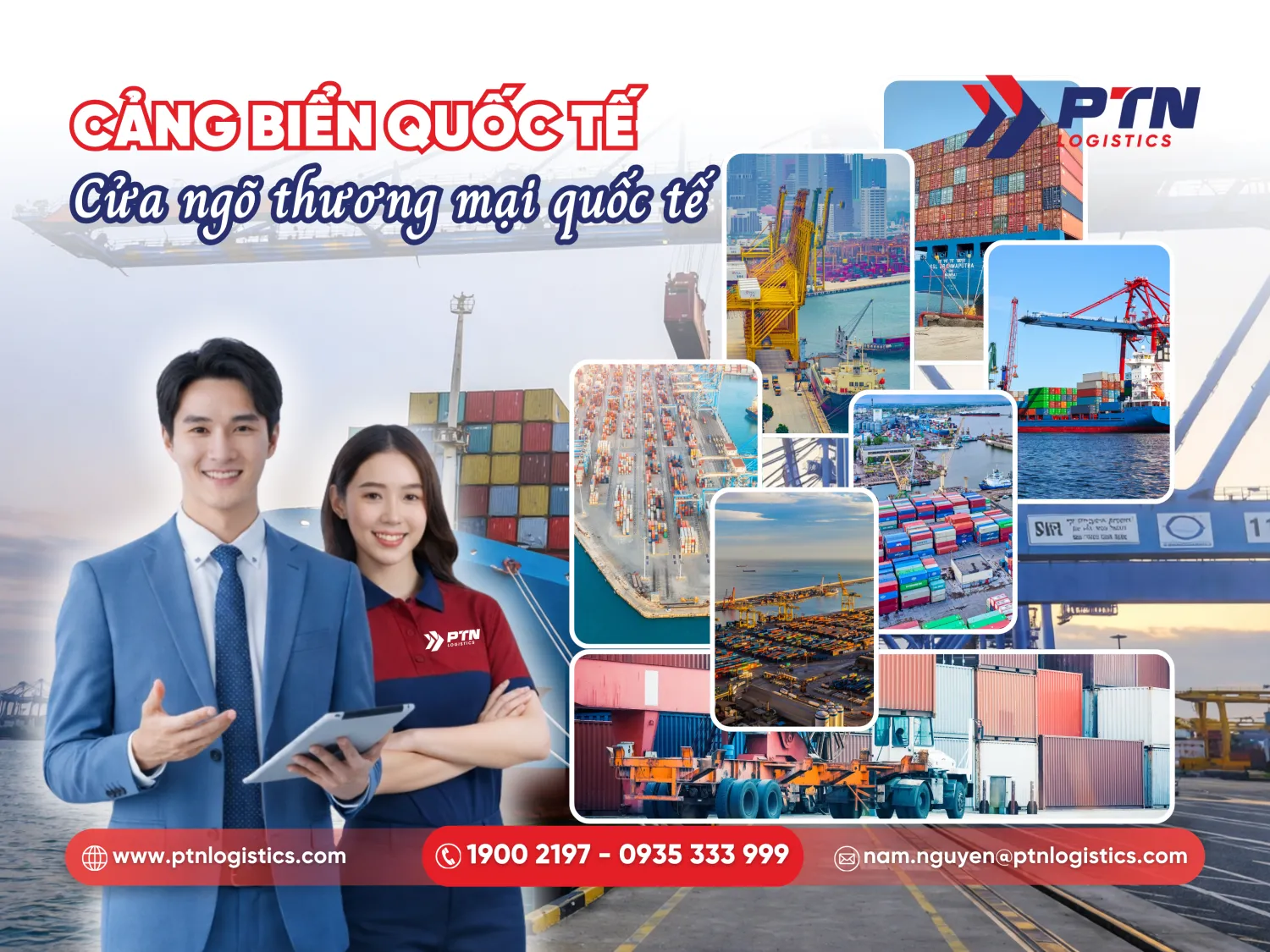 Cảng biển quốc tế - Cửa ngõ thương mại quốc tế