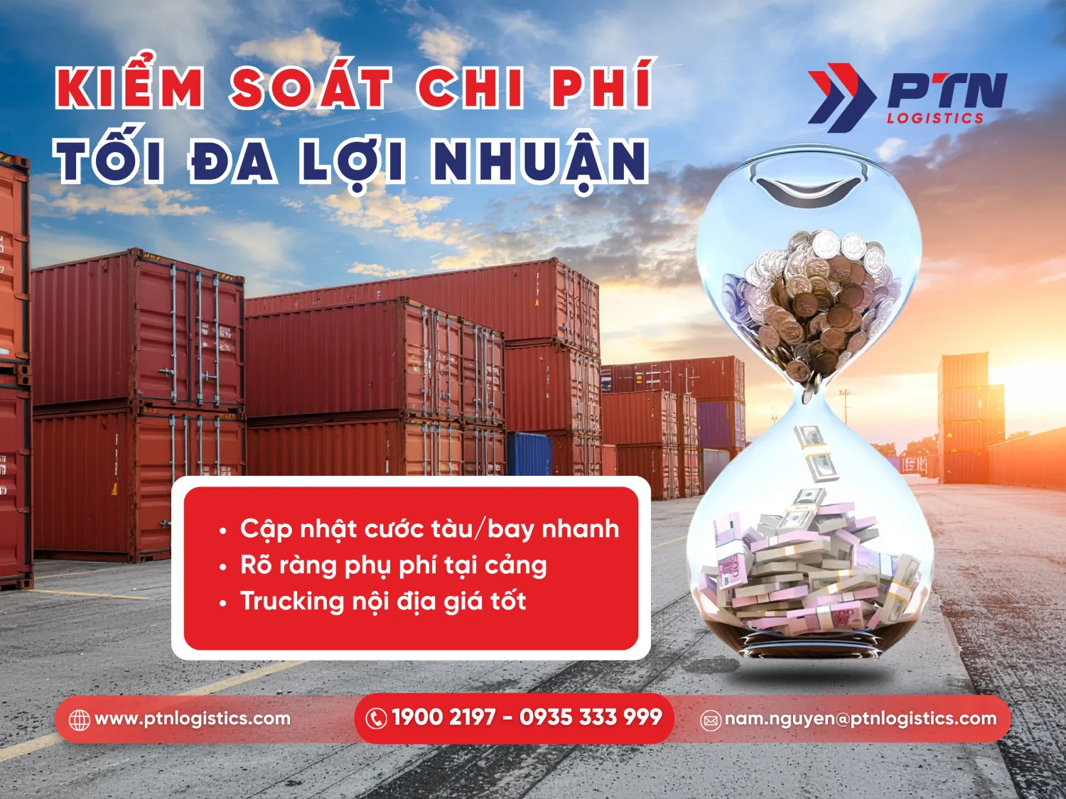 Chi phí logistics trong hoạt động XNK