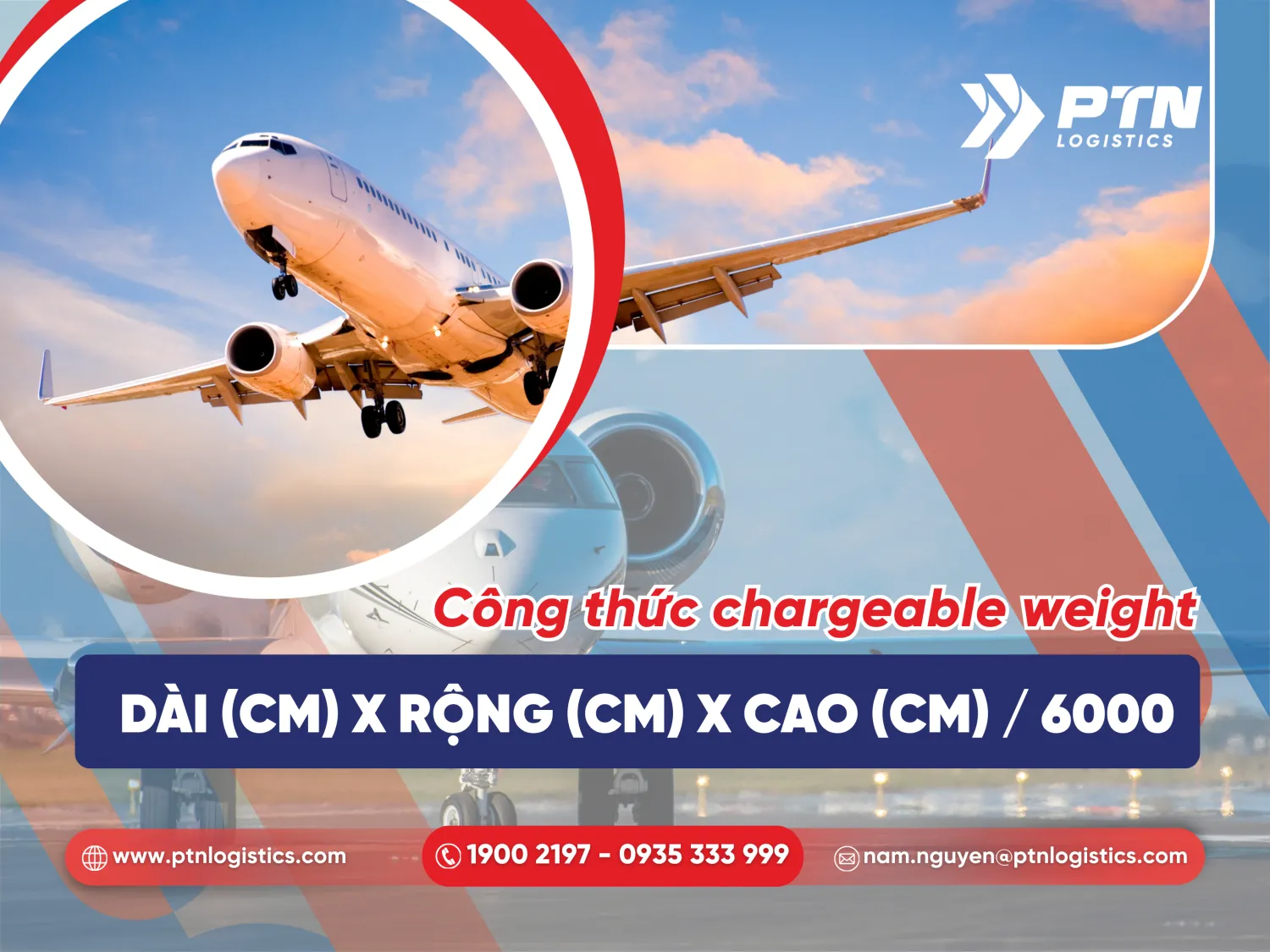 Công thức chargeable weight chi tiết nhất