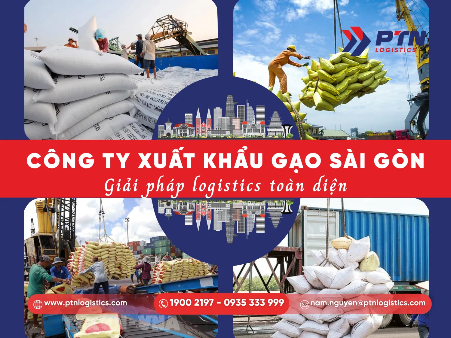 Công ty xuất nhập khẩu gạo Sài Gòn