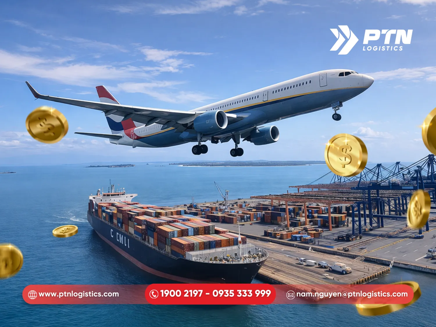Cước phí vận chuyển quốc tế