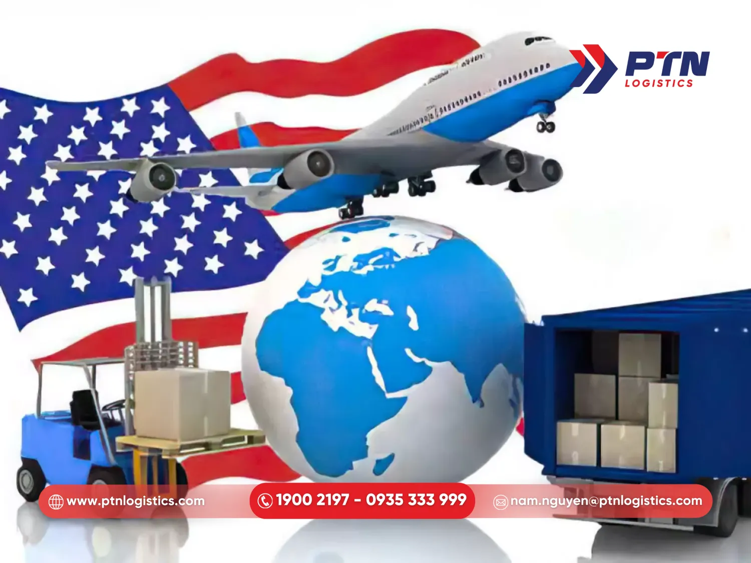 Dịch vụ gửi hàng đi Mỹ tại PTN