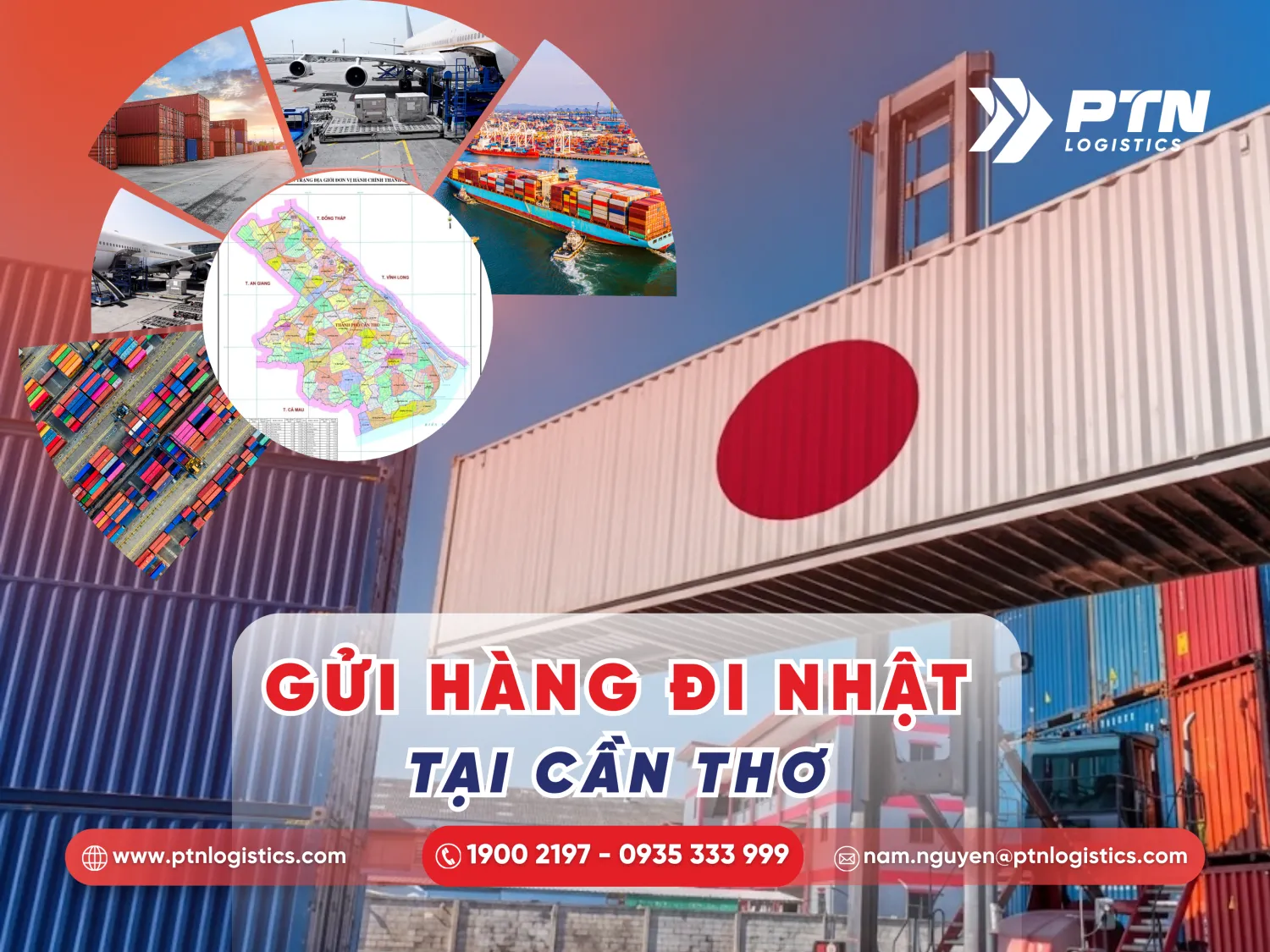 Dịch vụ gửi hàng đi Nhật tại Cần Thơ