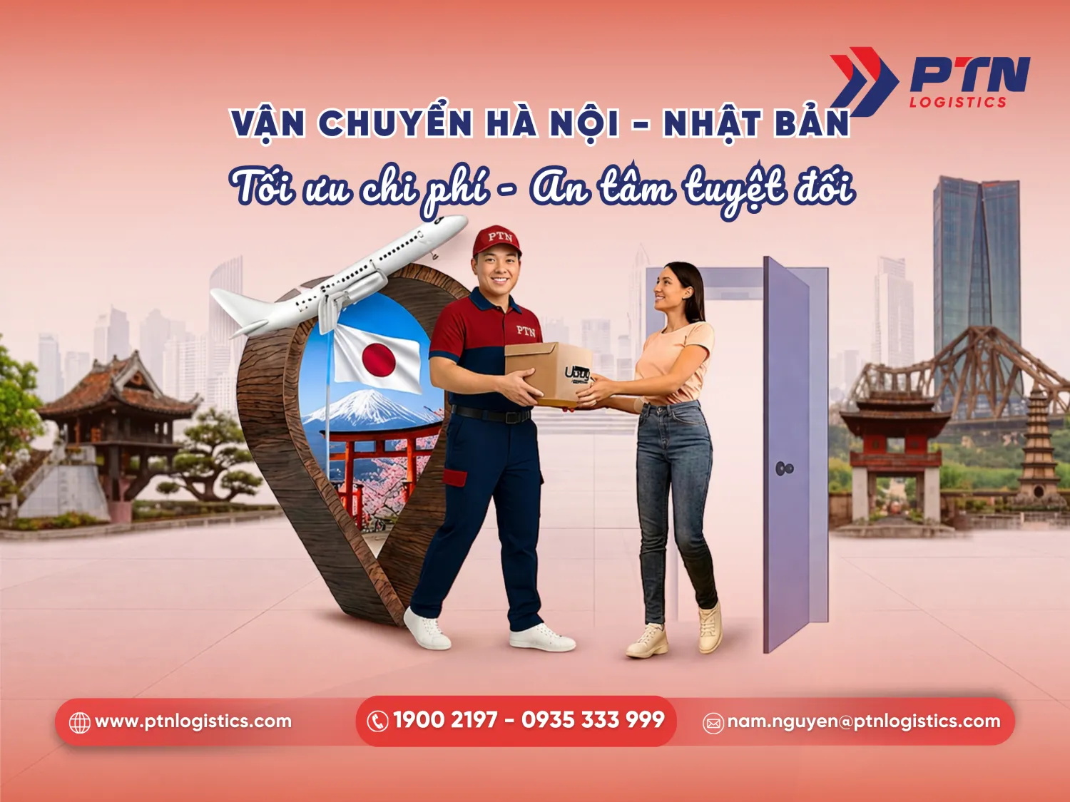 Dịch vụ gửi hàng đi Nhật tại Hà Nội