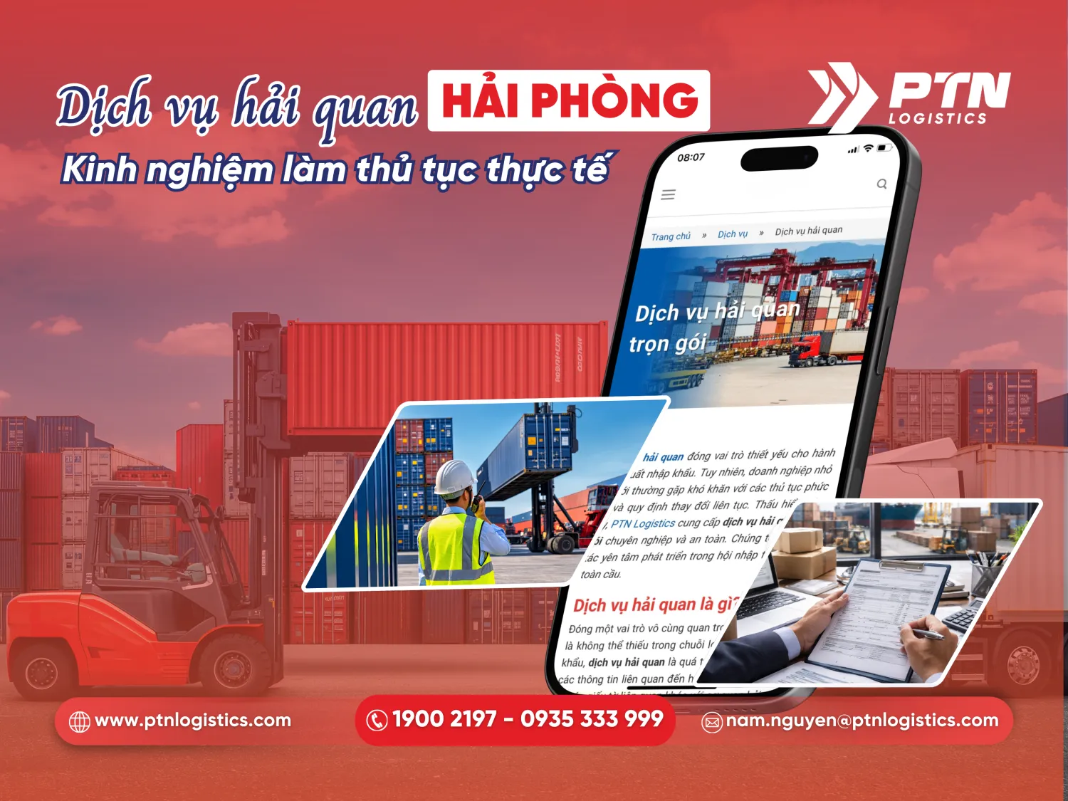 Dịch vụ hải quan Hải Phòng: Kinh nghiệm làm thủ tục thực tế