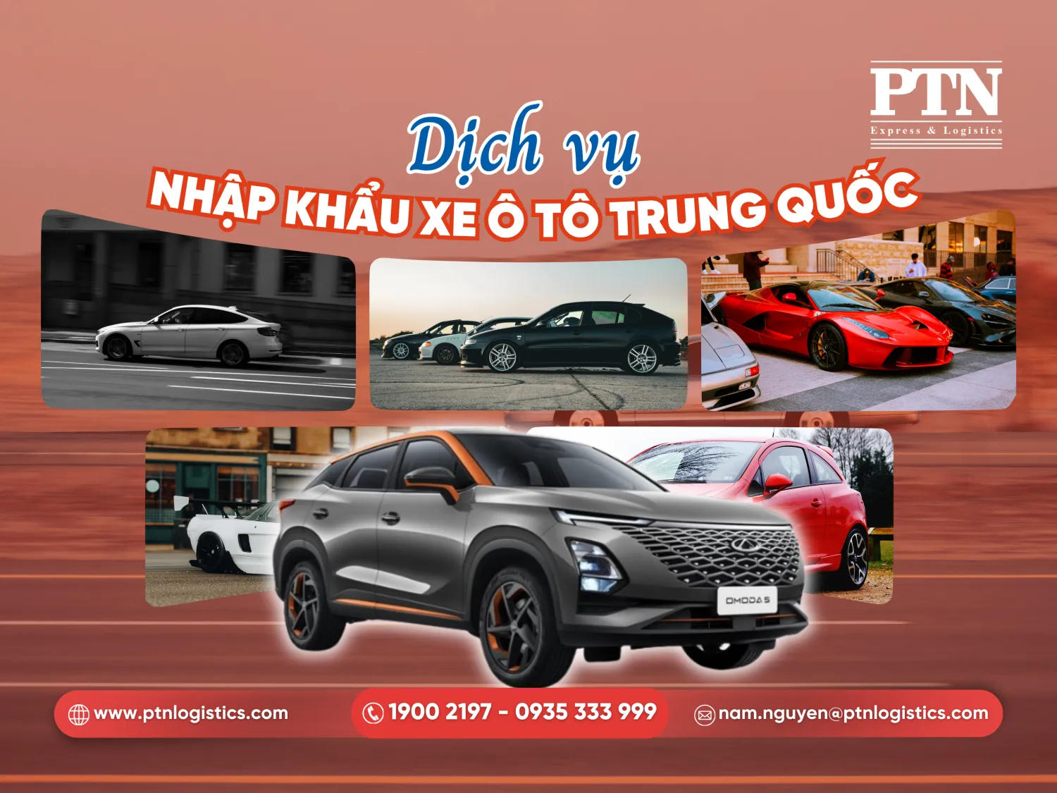 Dịch vụ nhập khẩu xe ô tô Trung Quốc