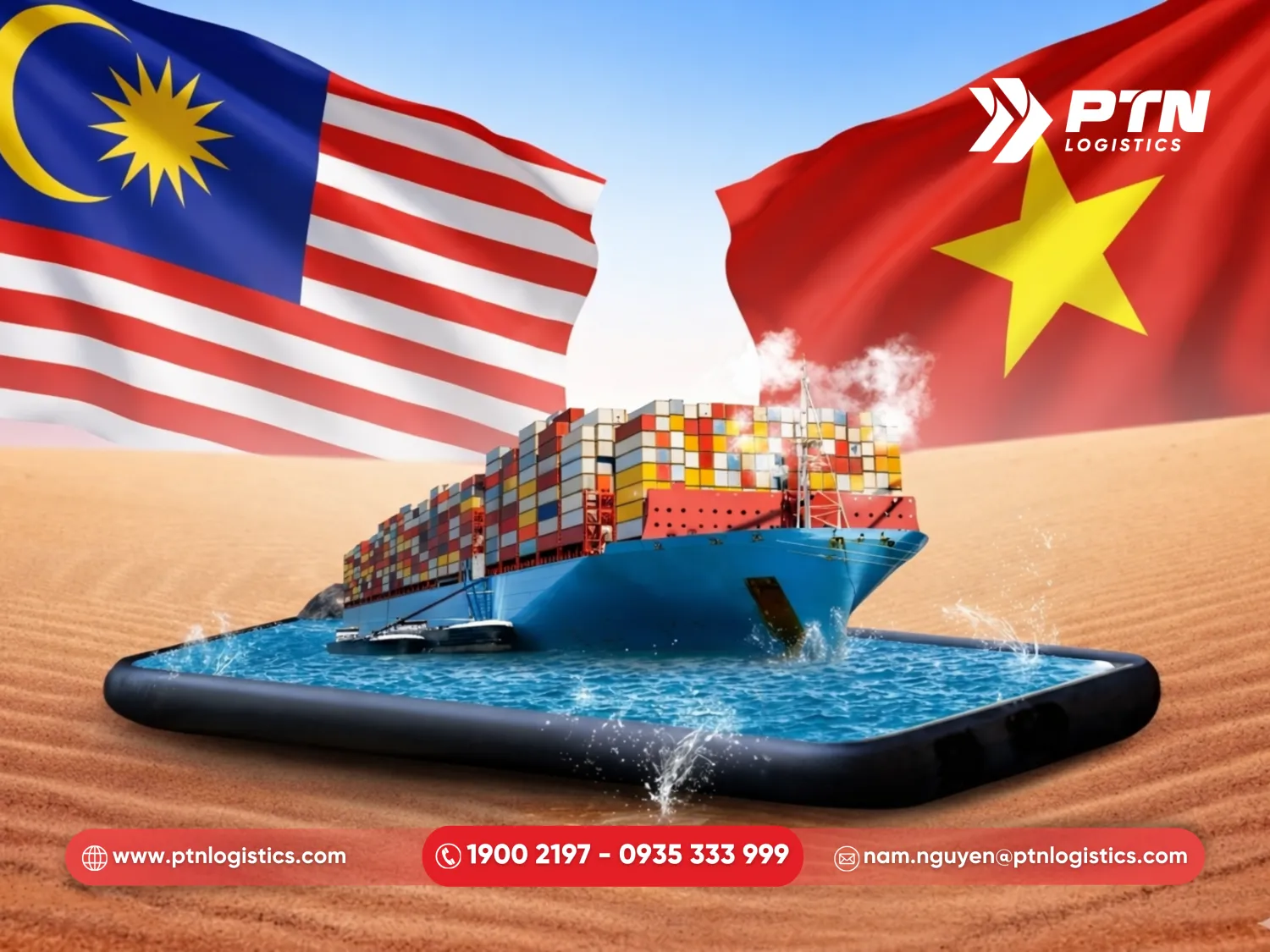 Dịch vụ vận chuyển đường biển từ Malaysia về Việt Nam
