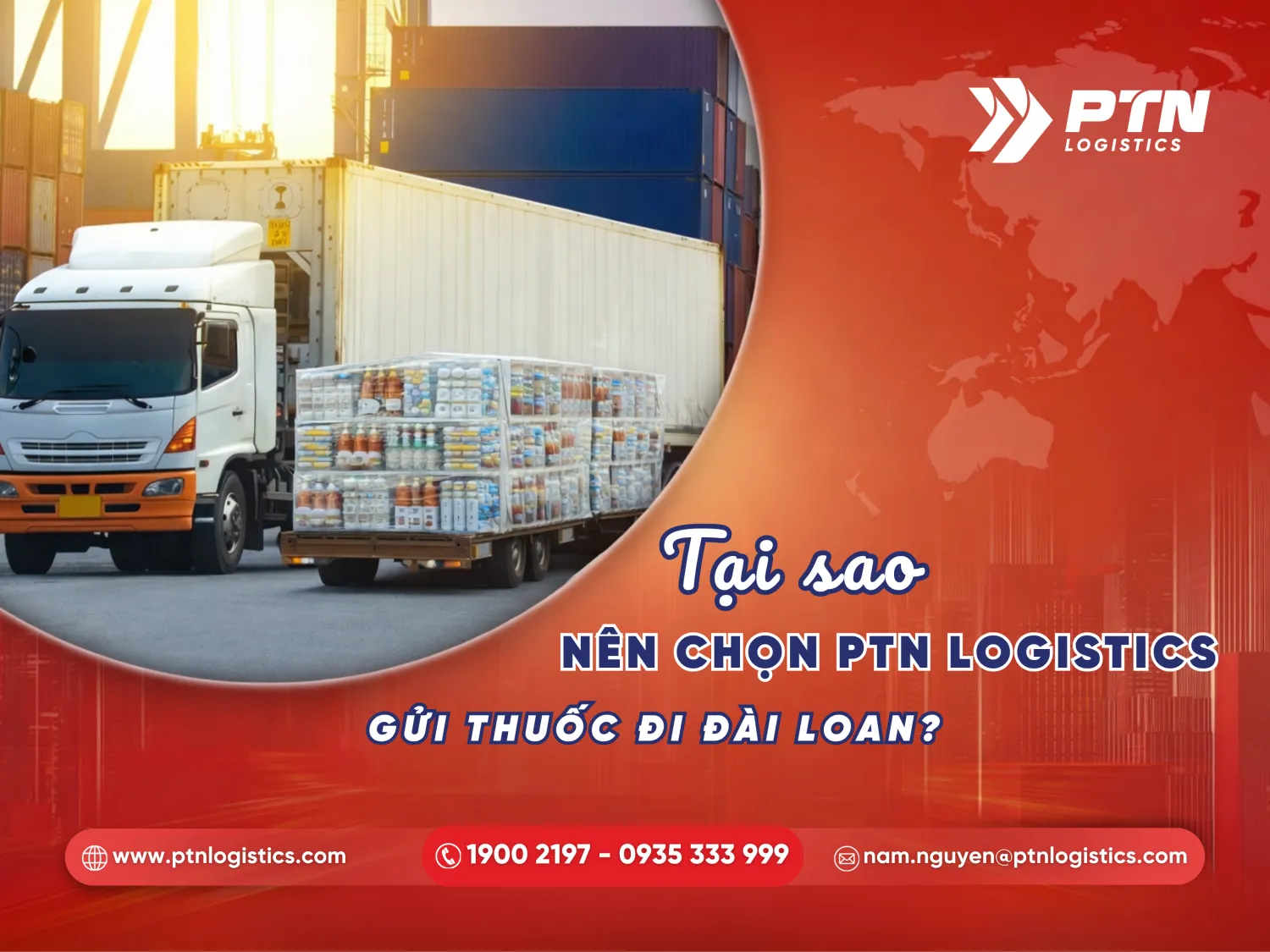 Dịch vụ vận chuyển logistics uy tín tại PTN