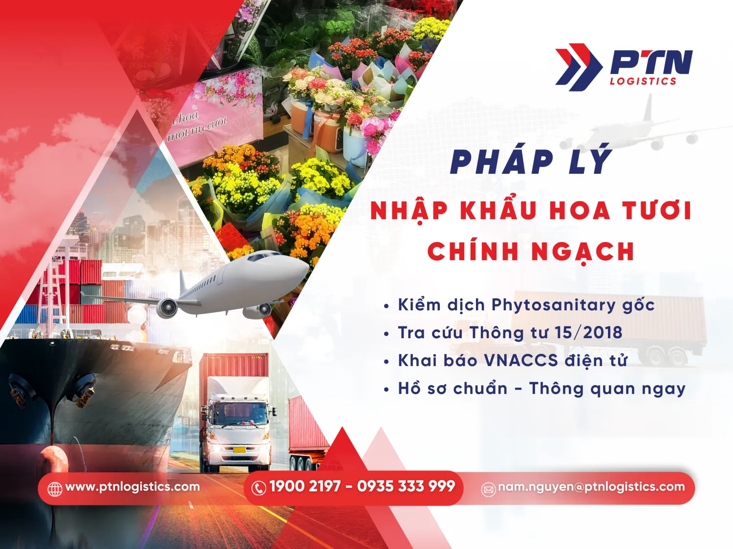 Điều kiện để doanh nghiệp nhập khẩu hoa tươi