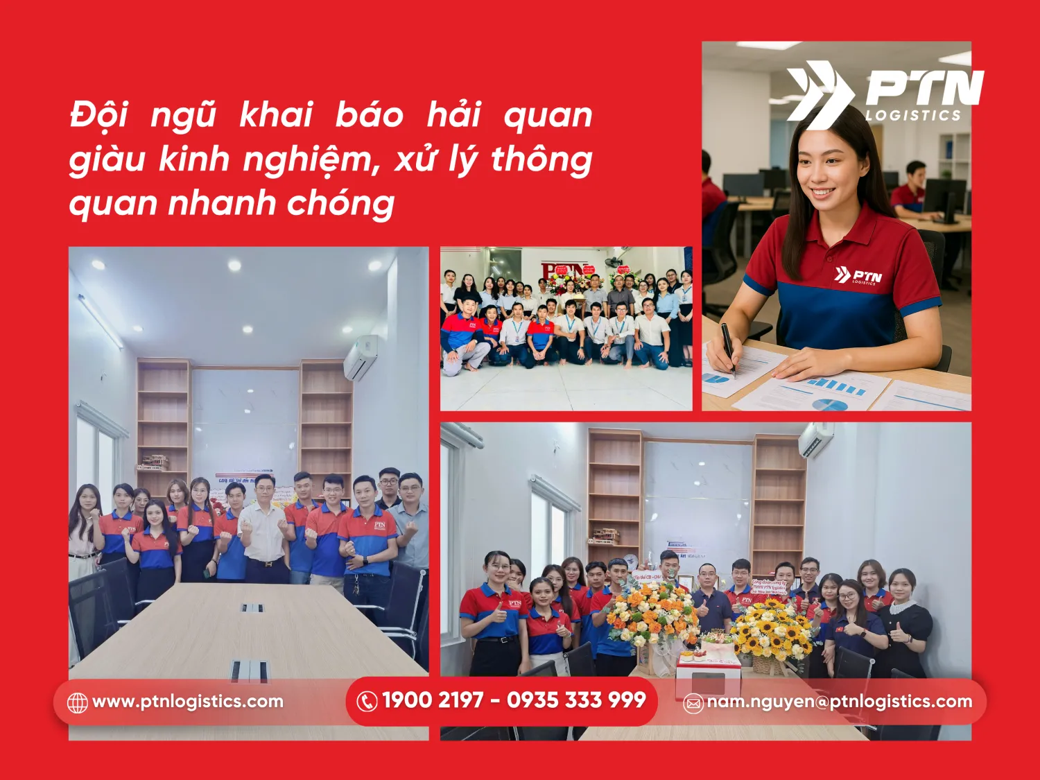 Đội ngũ khai báo hải quan giàu kinh nghiệm xử lý thông quan nhanh chóng nhất
