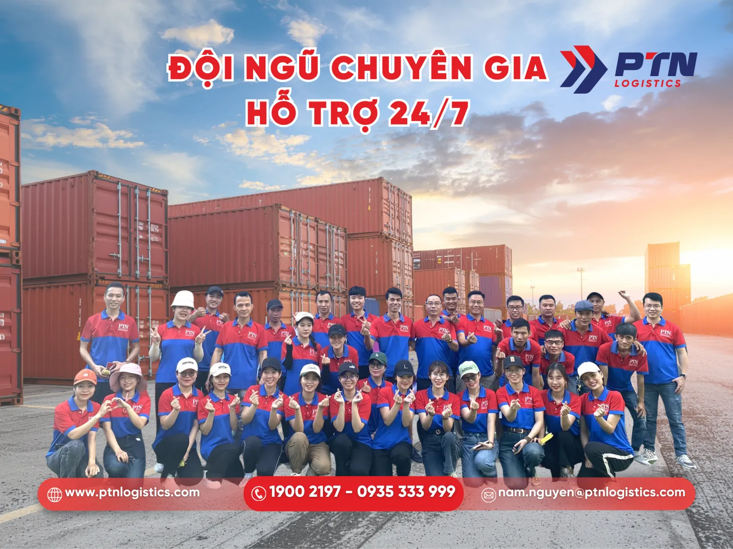 Đội ngũ nhân sự chuyên nghiệp hỗ trợ tận tâm
