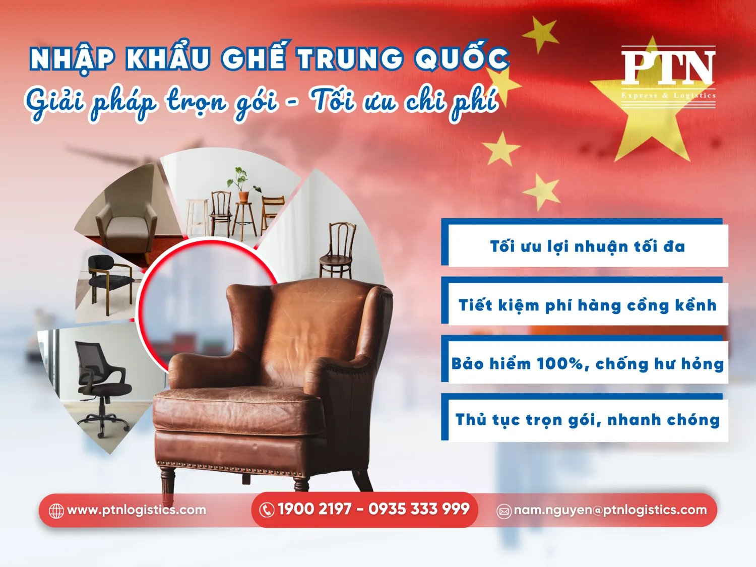 Ghế nhập khẩu Trung Quốc