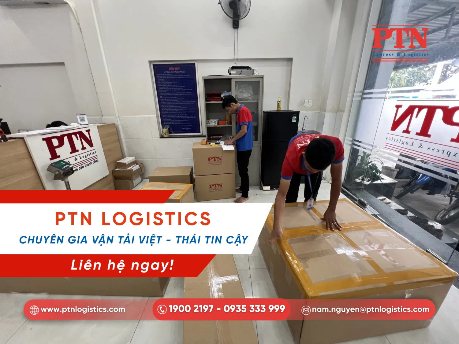 Giải pháp gửi hàng từ Hà Nội đi Thái Lan tại PTN Logistics