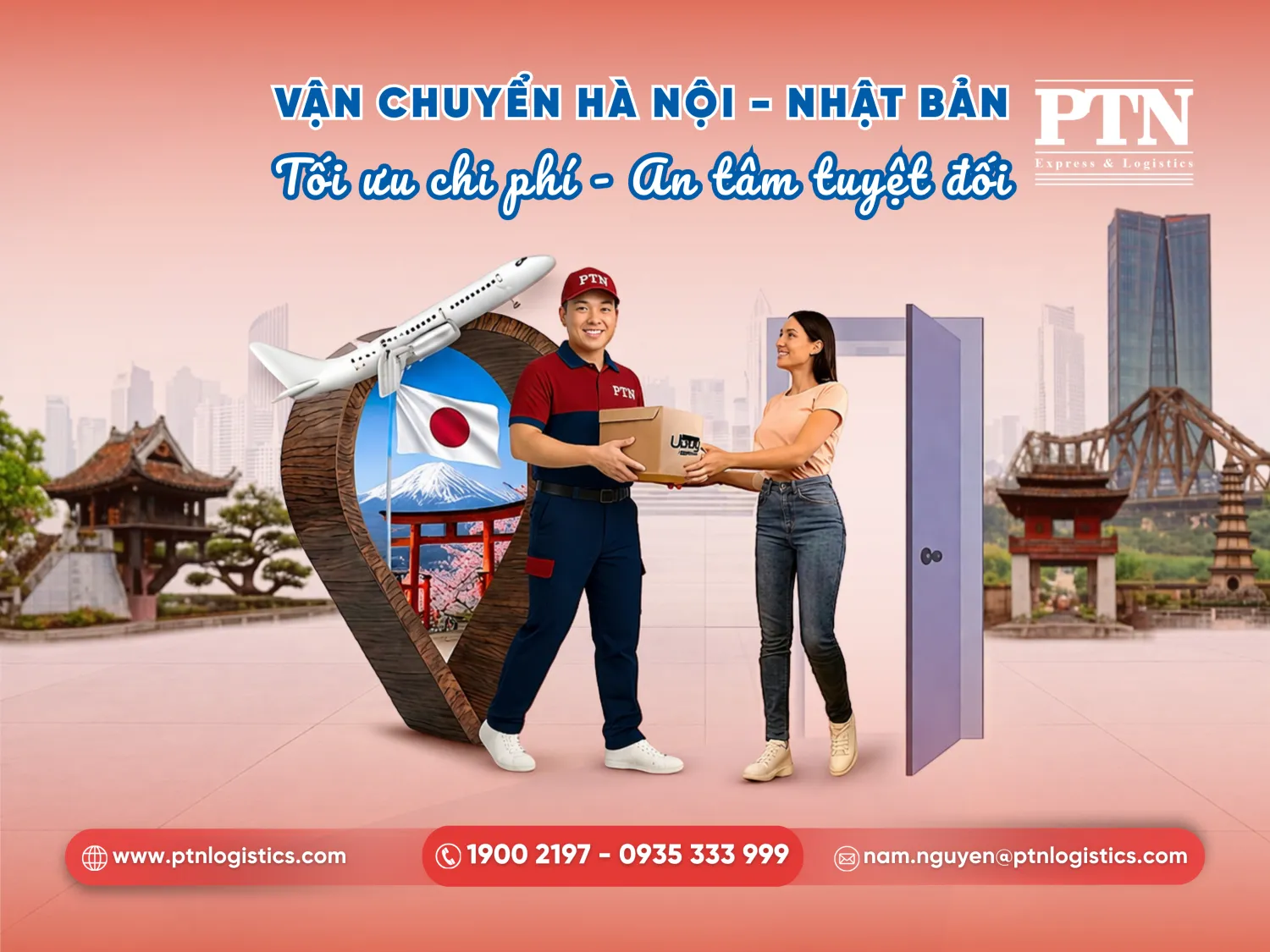 Gửi hàng đi Nhật tại Hà Nội