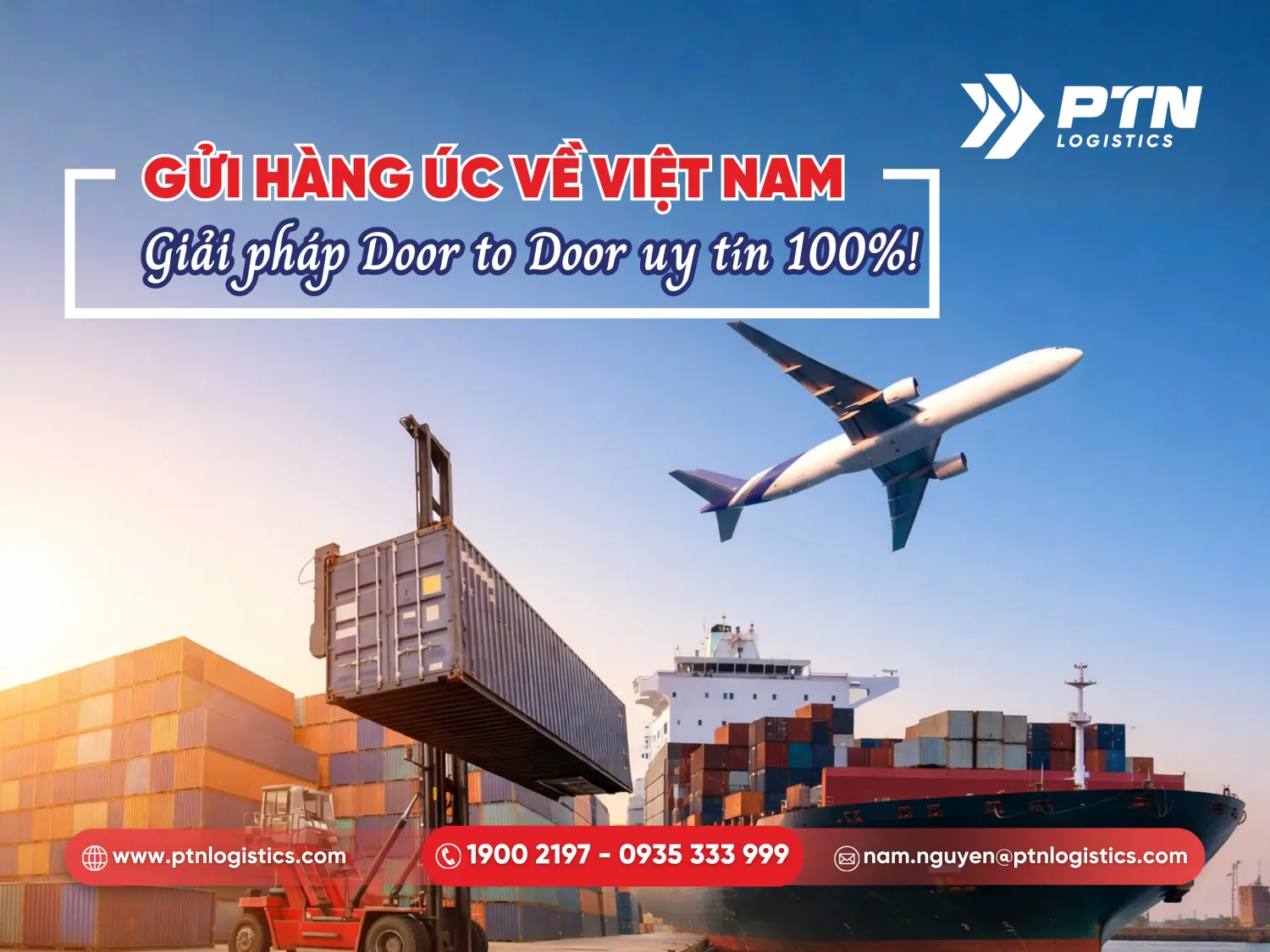 Gửi hàng Úc về Việt Nam: Giải pháp uy tín