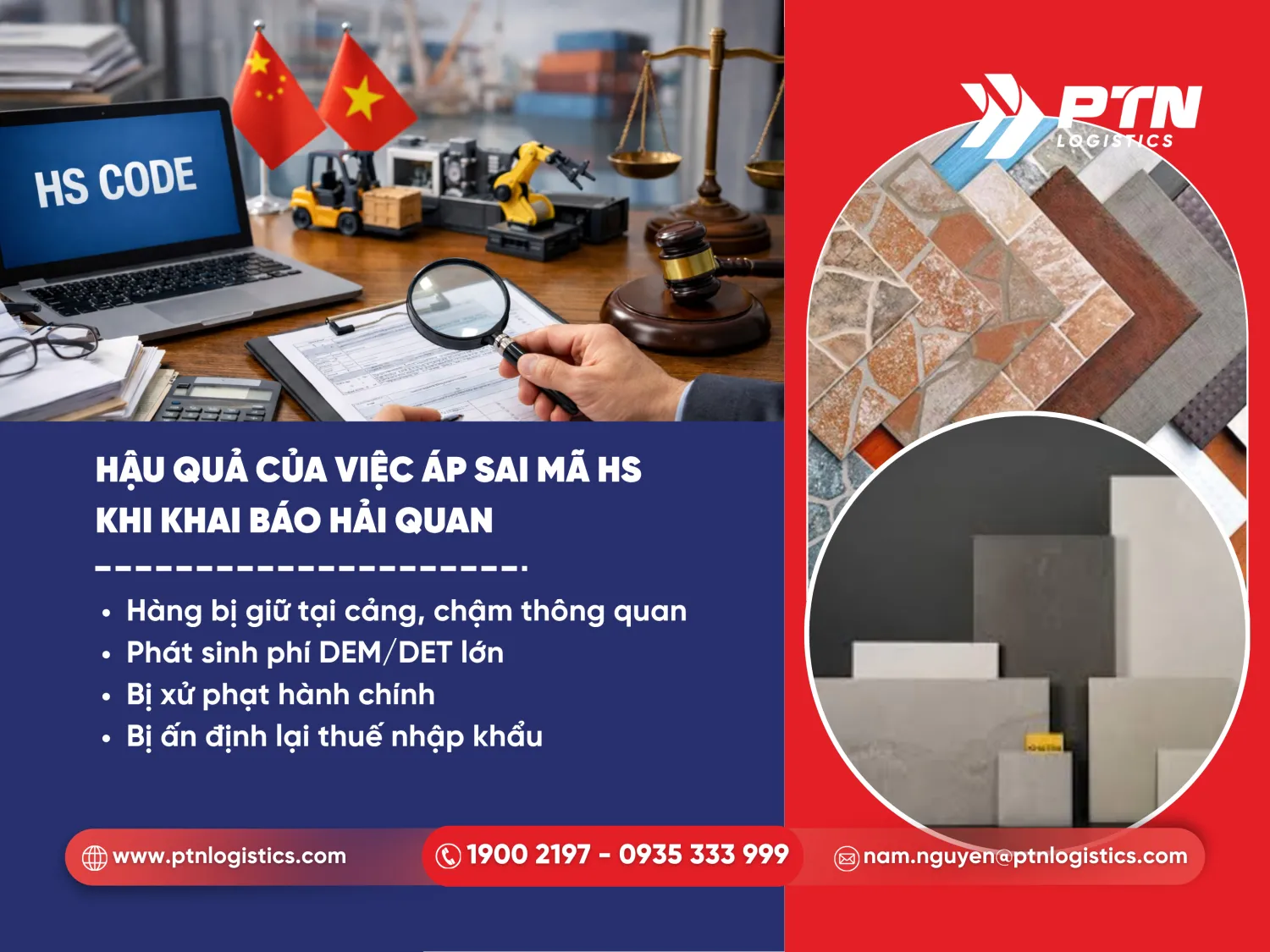 Hậu quả của việc áp sai mã HS khi thực hiện khai báo hải quan