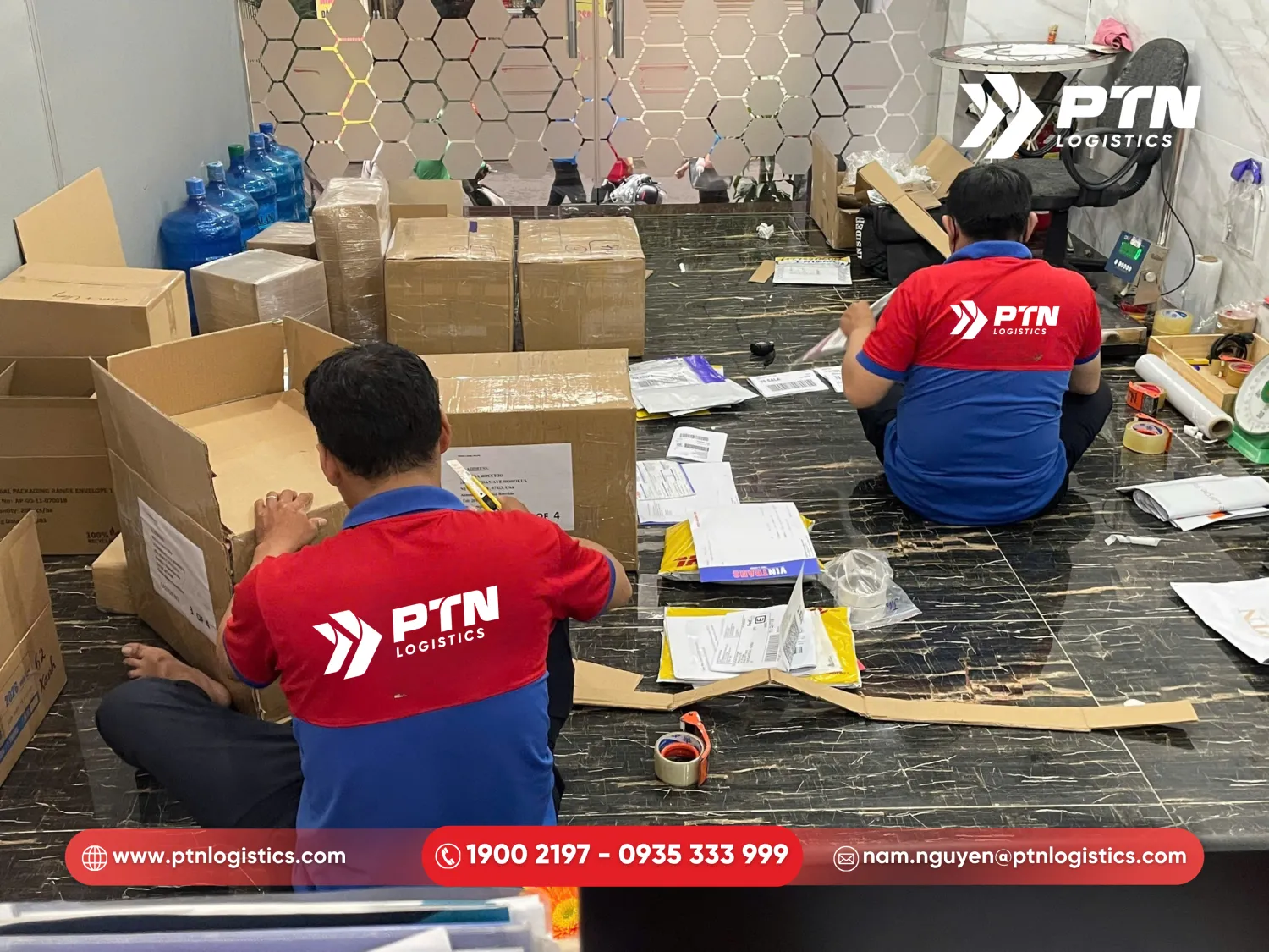 Hỗ trợ đóng gói chuẩn xuất khẩu miễn phí cho người gửi