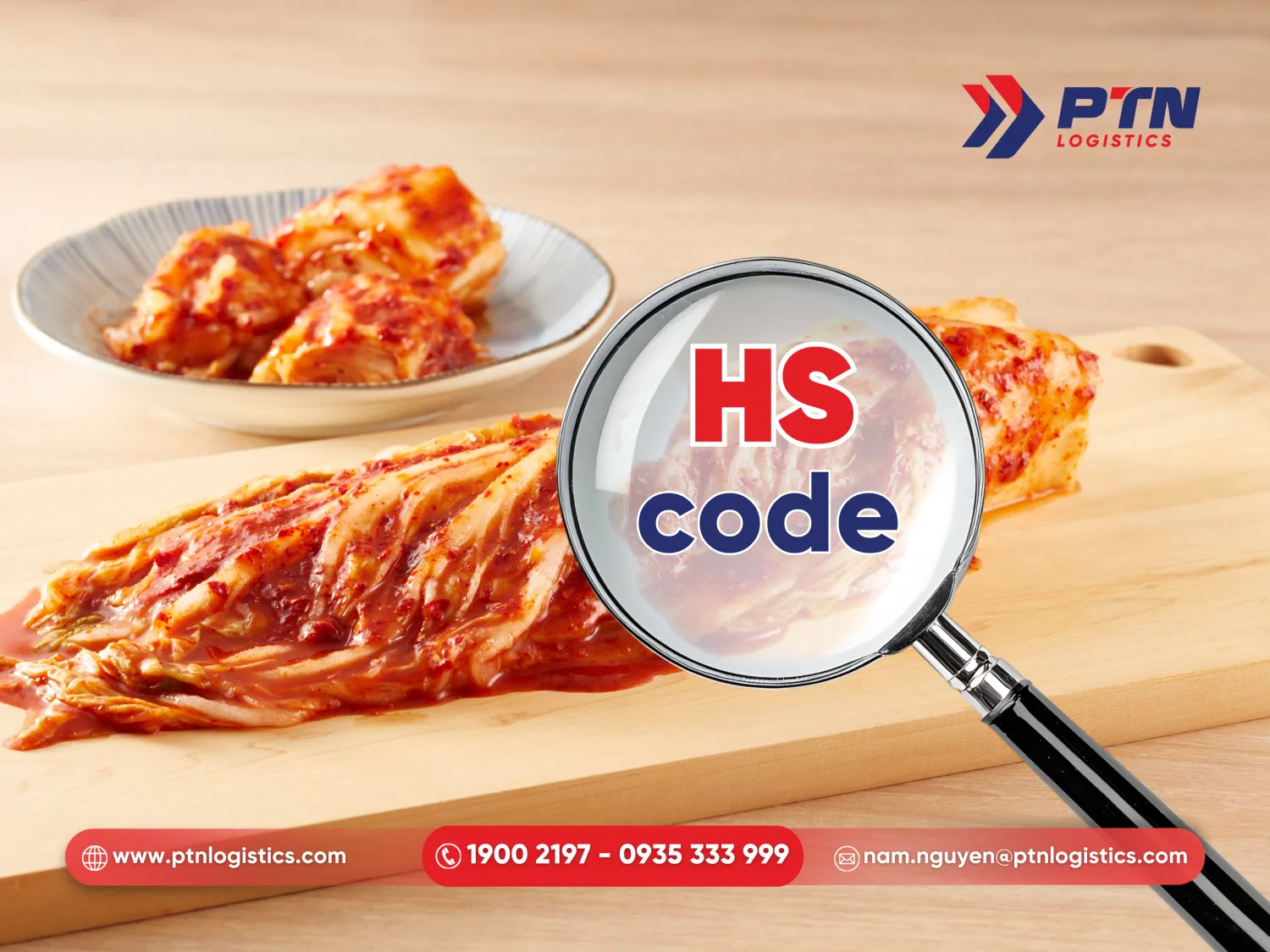 HS Code của mặt hàng kim chi nhập khẩu Hàn Quốc