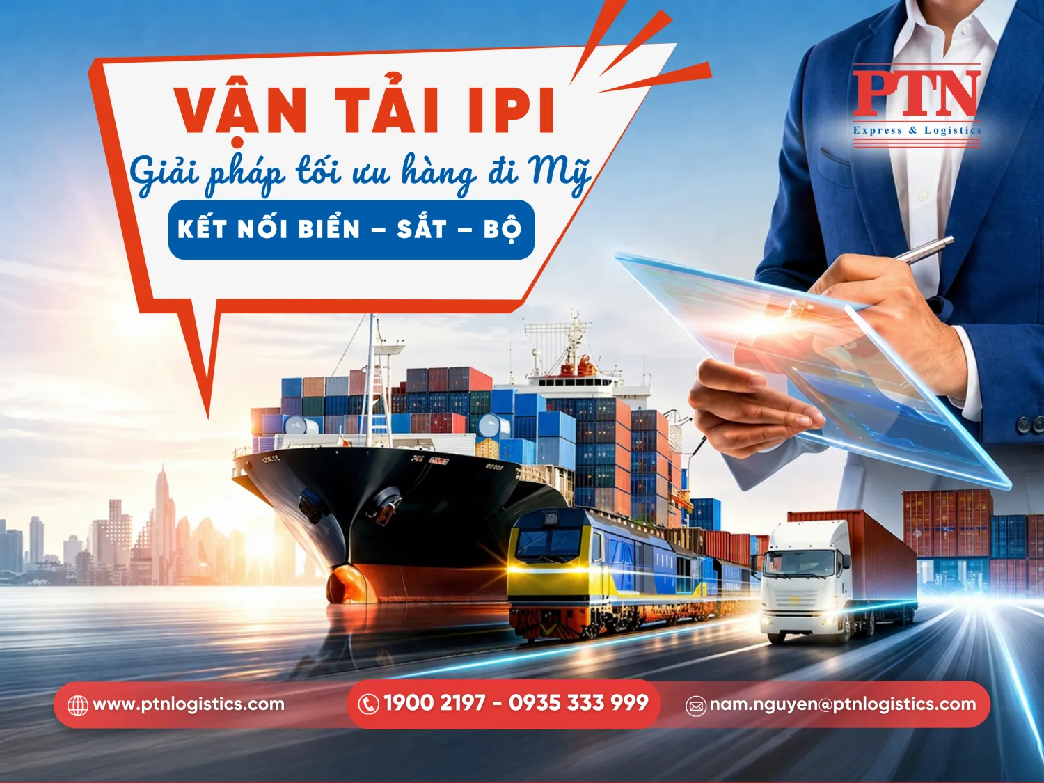 Khái niệm IPI trong vận tải đa phương thức