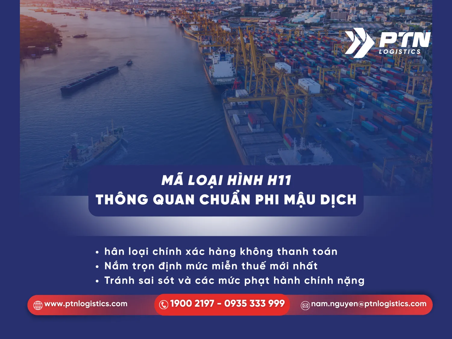 Khái niệm mã loại hình H11 trong XNK