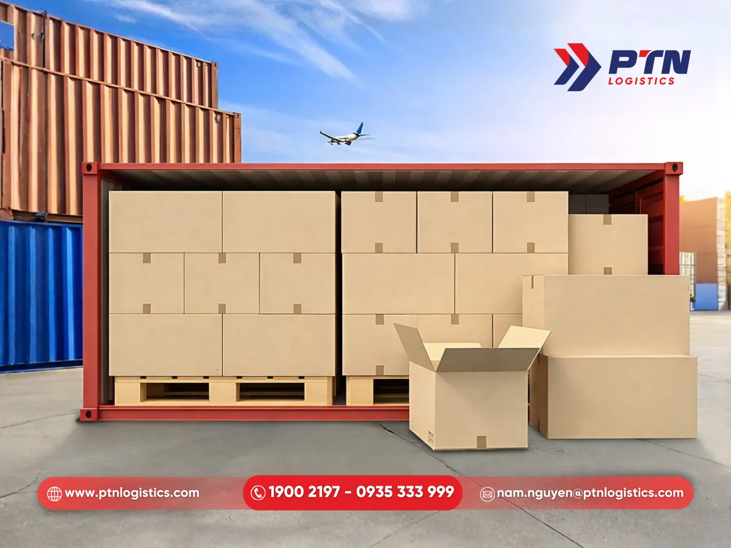 Kỹ thuật xếp dỡ hàng vào cont để không bị xê dịch