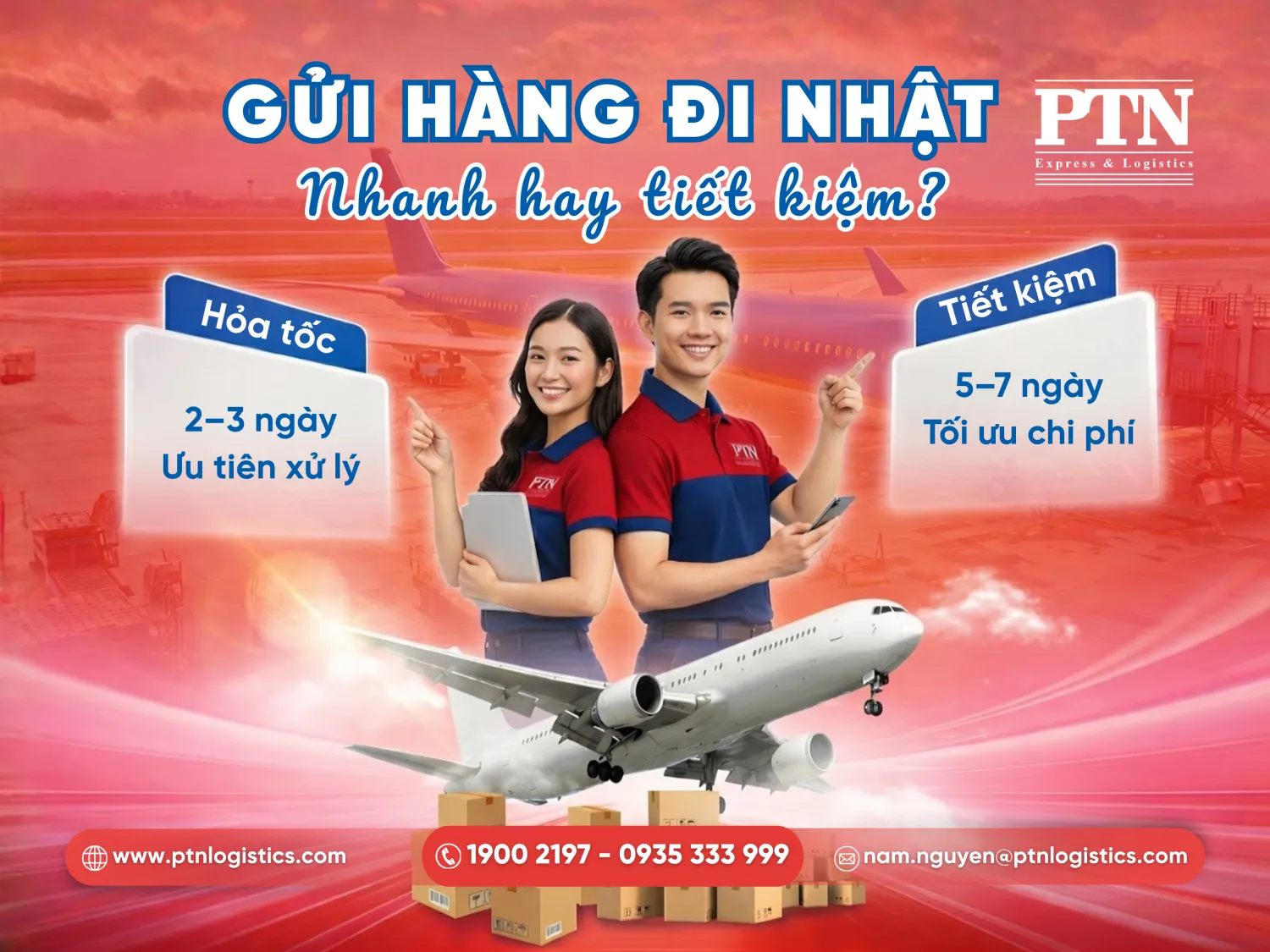 Lựa chọn dịch vụ vận chuyển phù hợp 